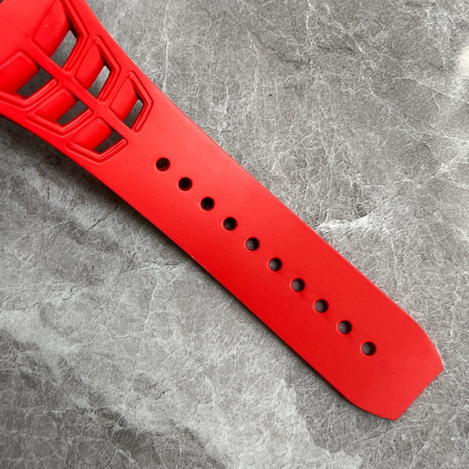 Richard Mille RM21-02 McLaren Flyback Chronograph – Green Quartz TPT® with Red Strap