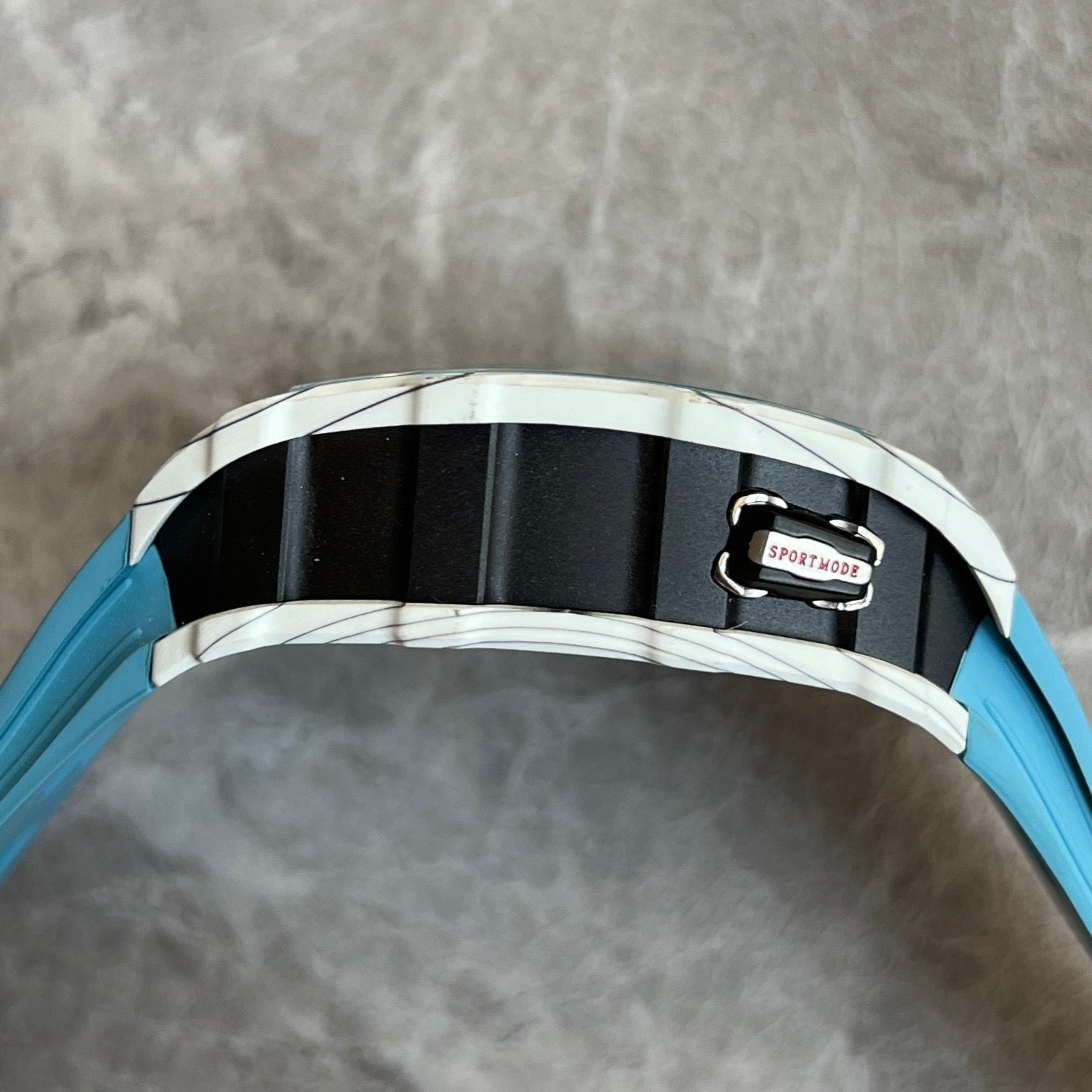 Richard Mille RM 35-03 Rafael Nadal – White Quartz TPT® with Sky Blue Strap