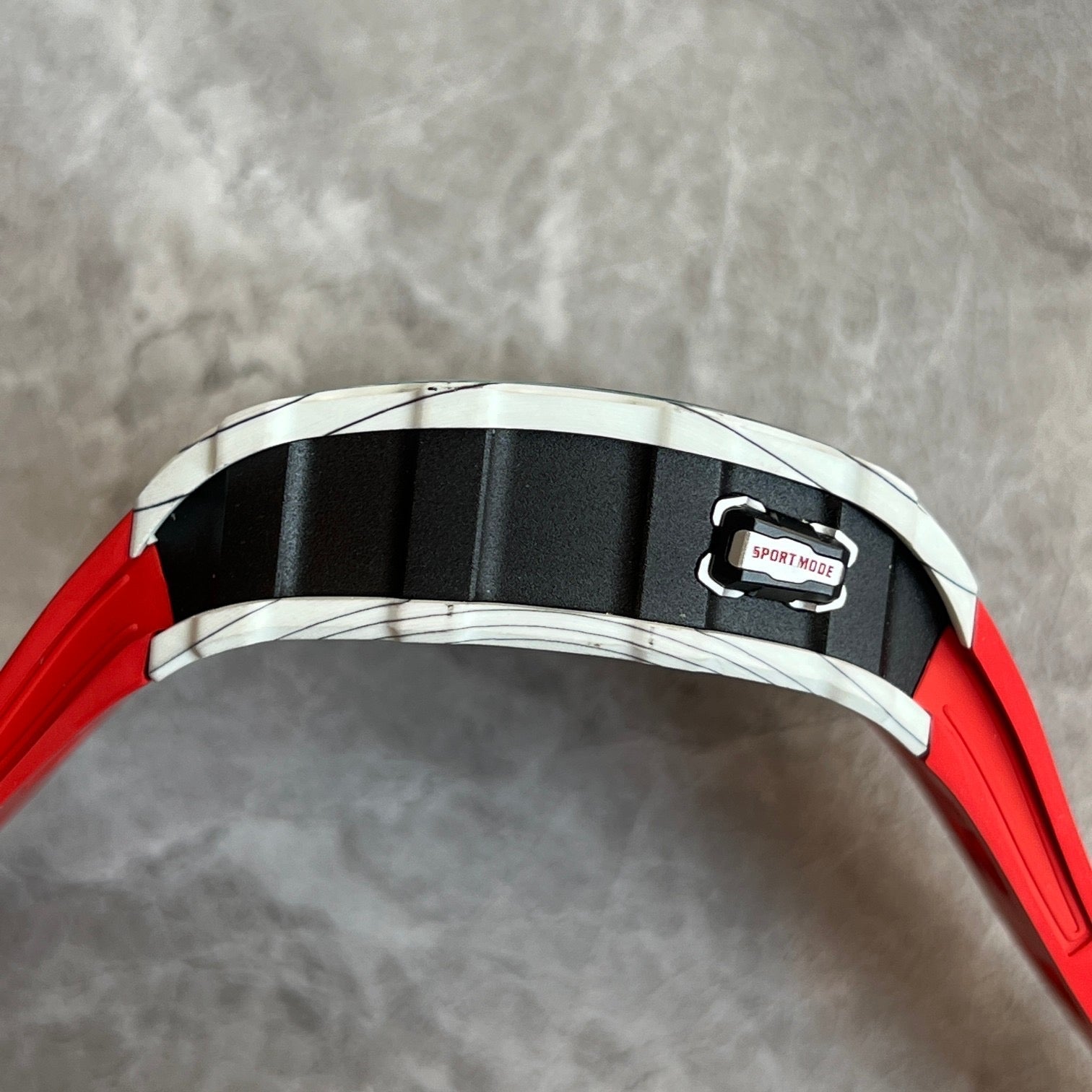 Richard Mille RM 35-03 Rafael Nadal – White Quartz TPT® with Red Strap