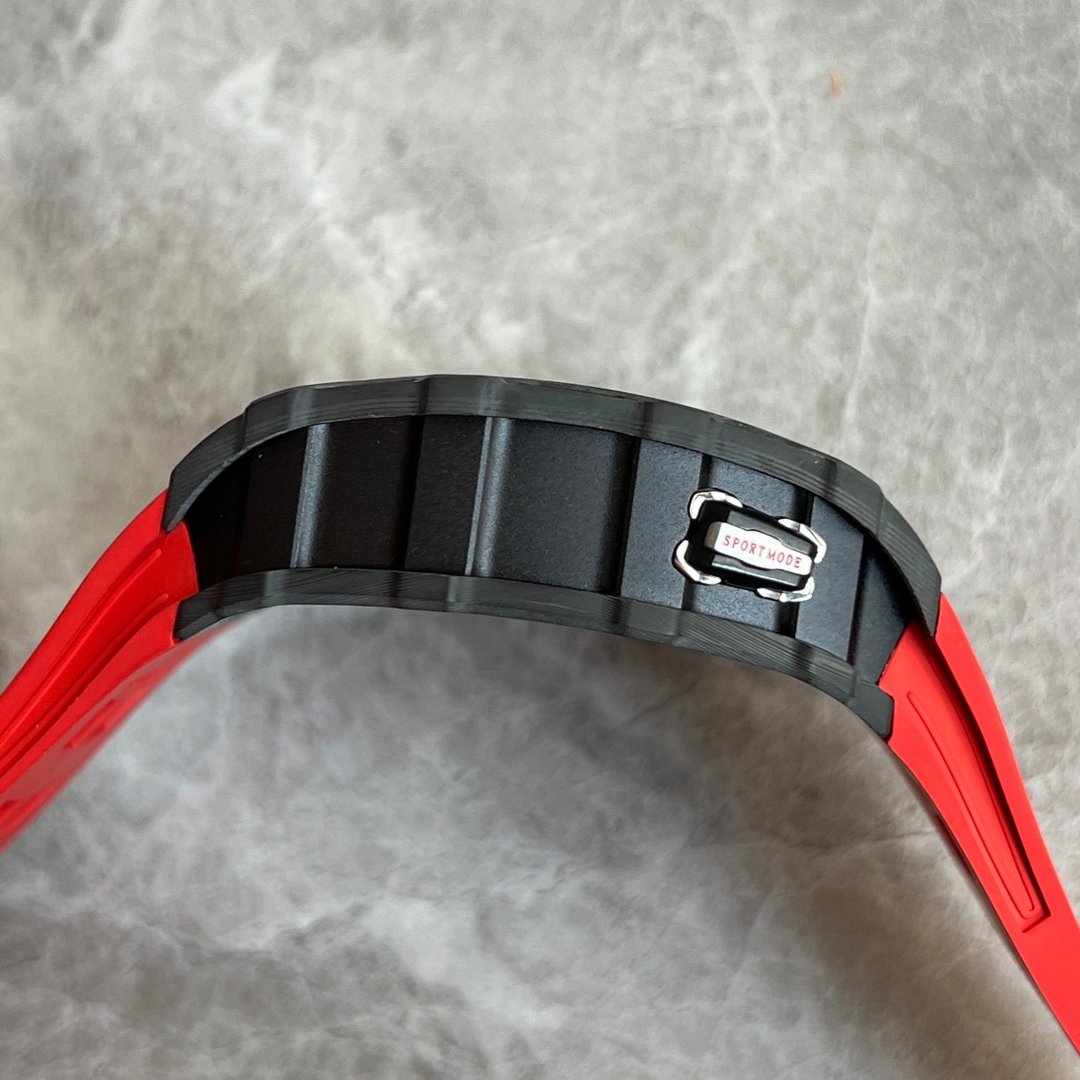 Richard Mille RM 11-03 Rafael Nadal Automatic Flyback Chronograph – Carbon TPT® with Red Strap