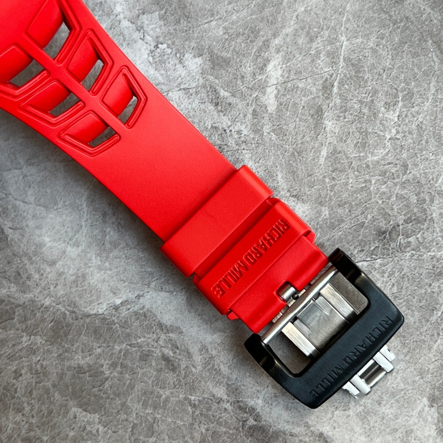 Richard Mille RM 11-03 Rafael Nadal Automatic Flyback Chronograph – Carbon TPT® with Red Strap