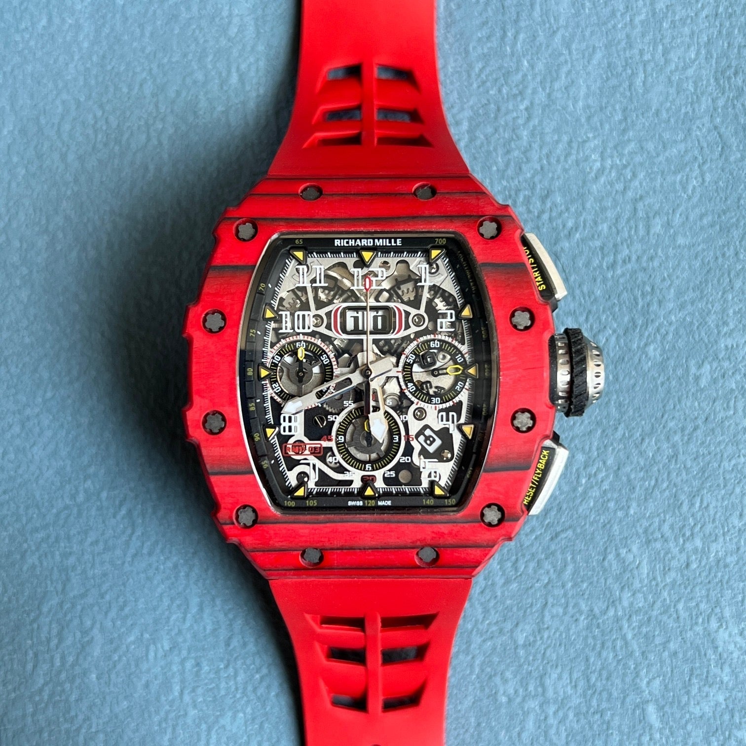 Richard Mille RM11-03 Rafael Nadal Red TPT Quartz Flyback Chronograph – Limited Edition