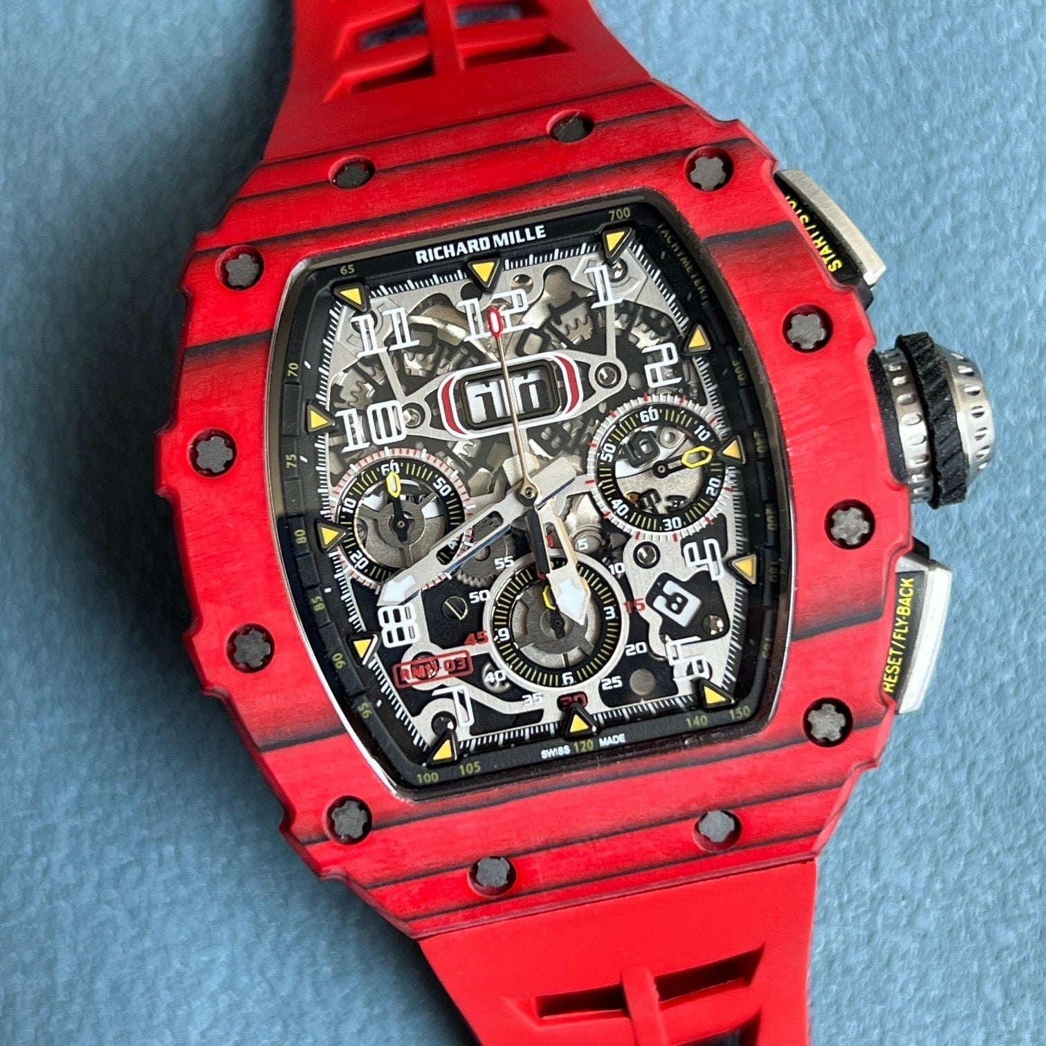 Richard Mille RM11-03 Rafael Nadal Red TPT Quartz Flyback Chronograph – Limited Edition