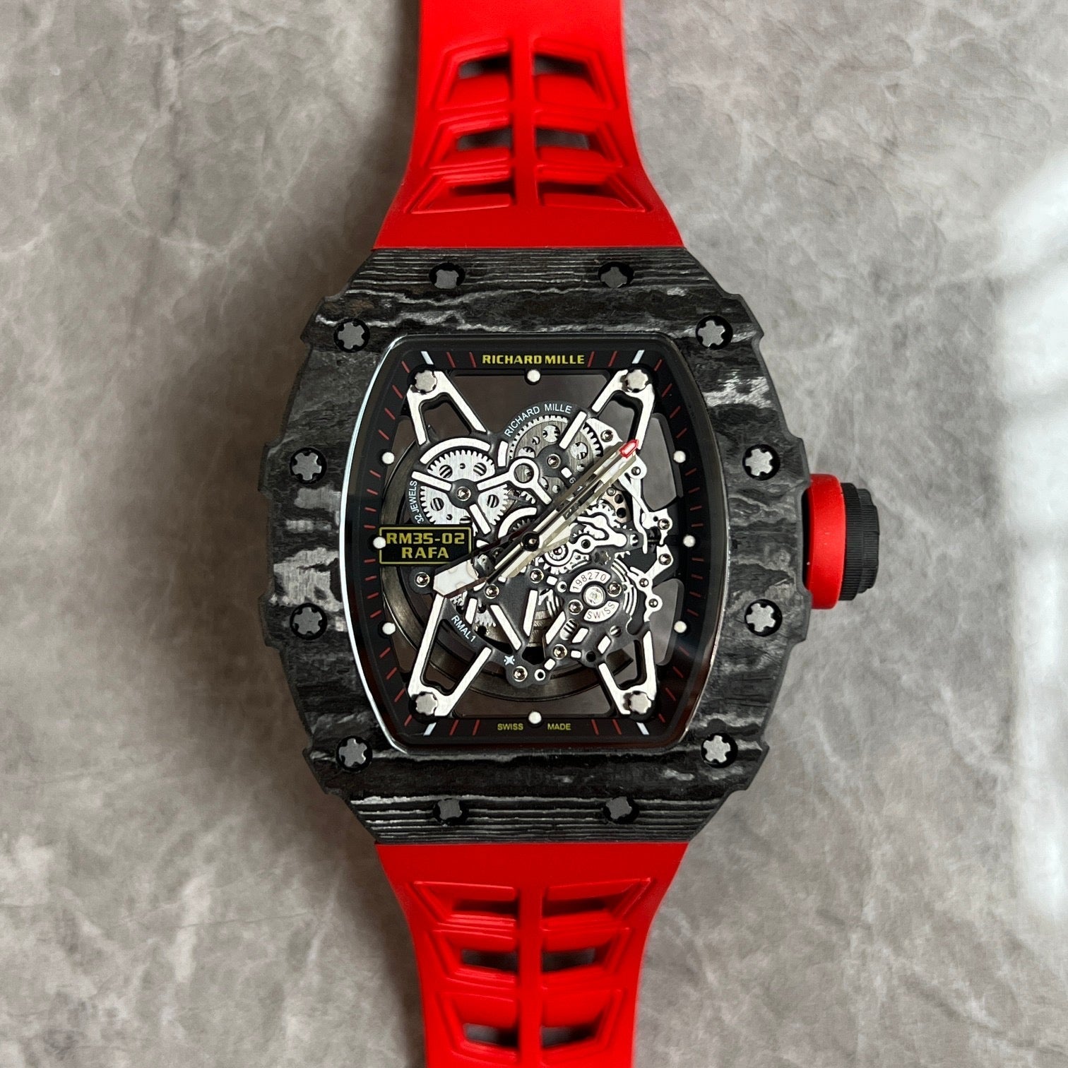 Richard Mille RM 35-02 Rafael Nadal Red Strap