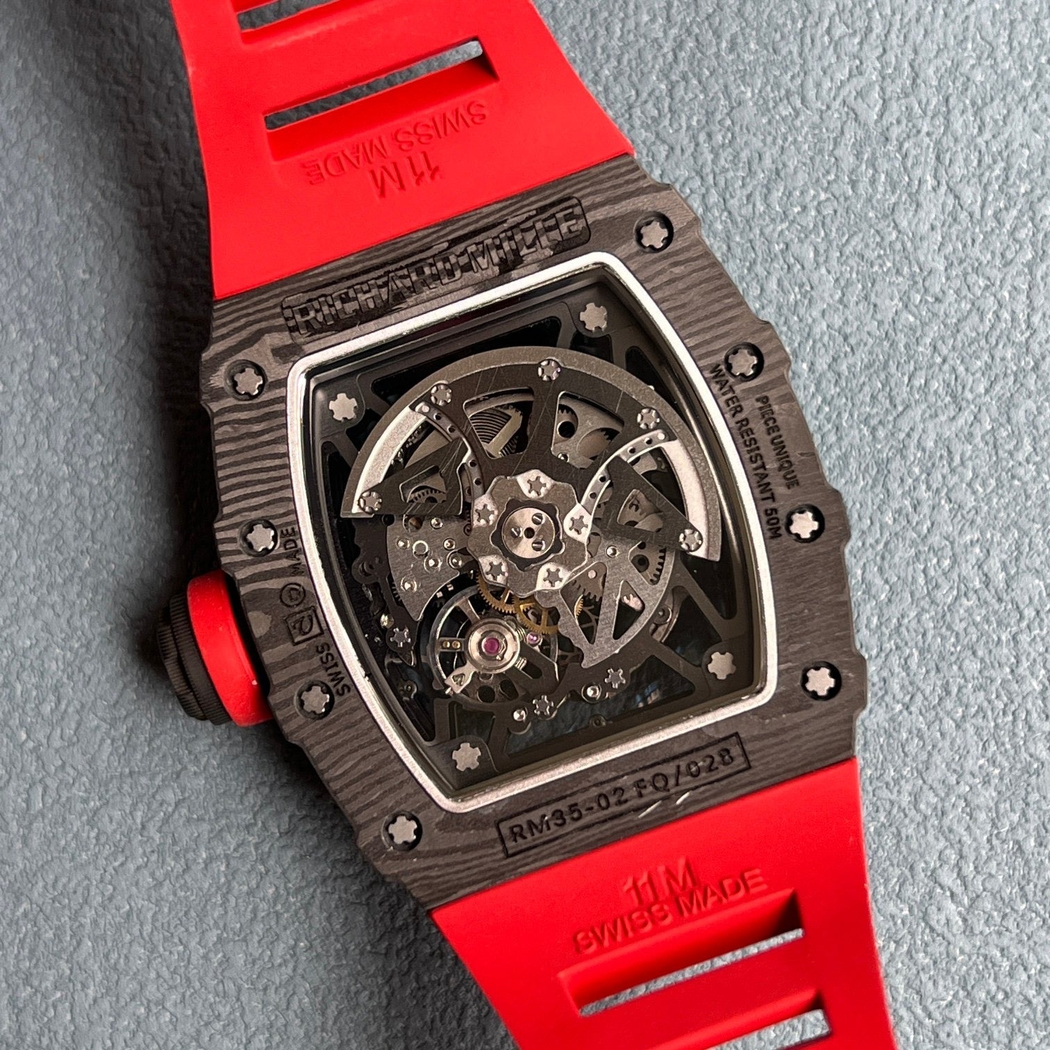 Richard Mille RM 35-02 Red Strap - RM 35-02 RAFA