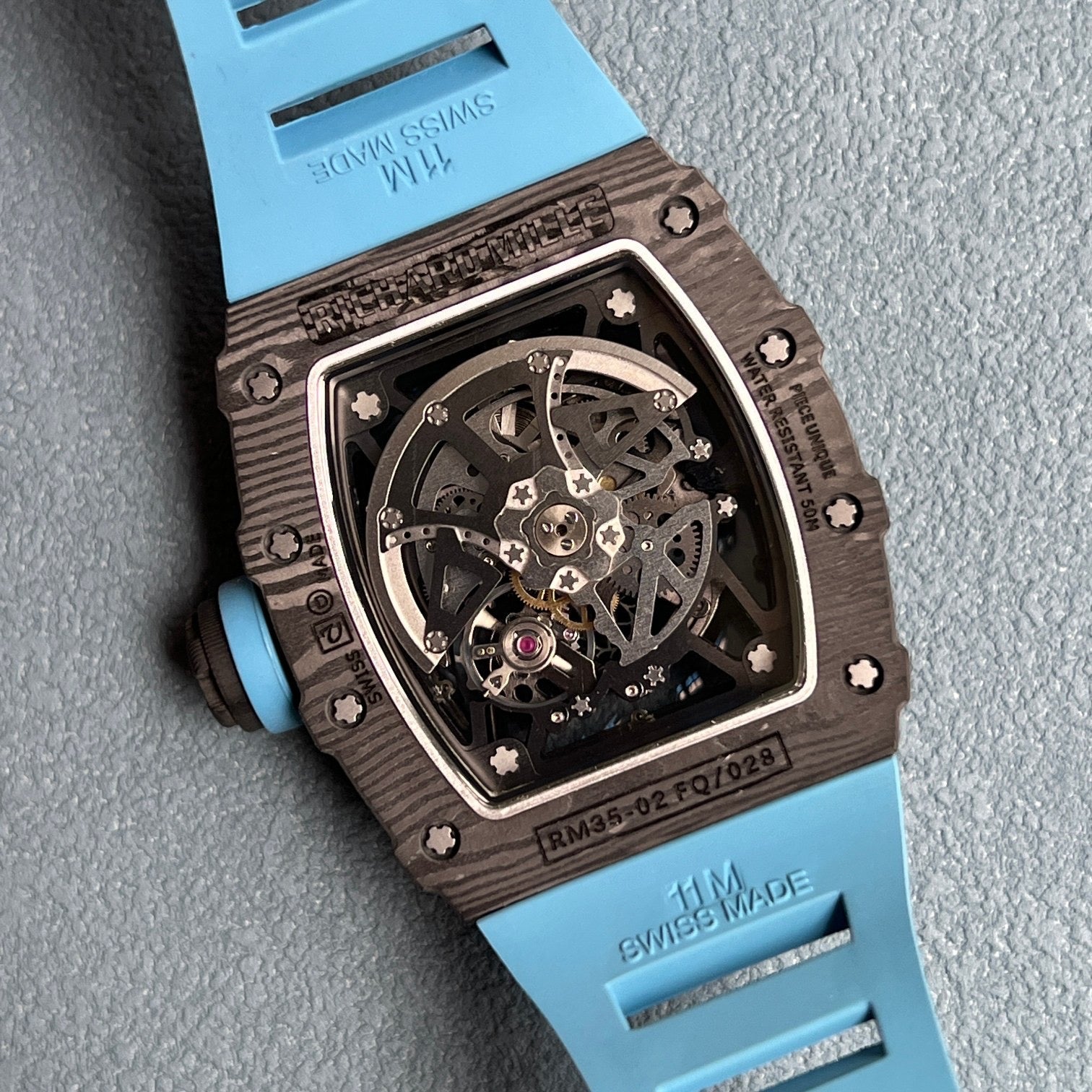 Richard Mille RM 35-02 – Carbon TPT® Blue Edition