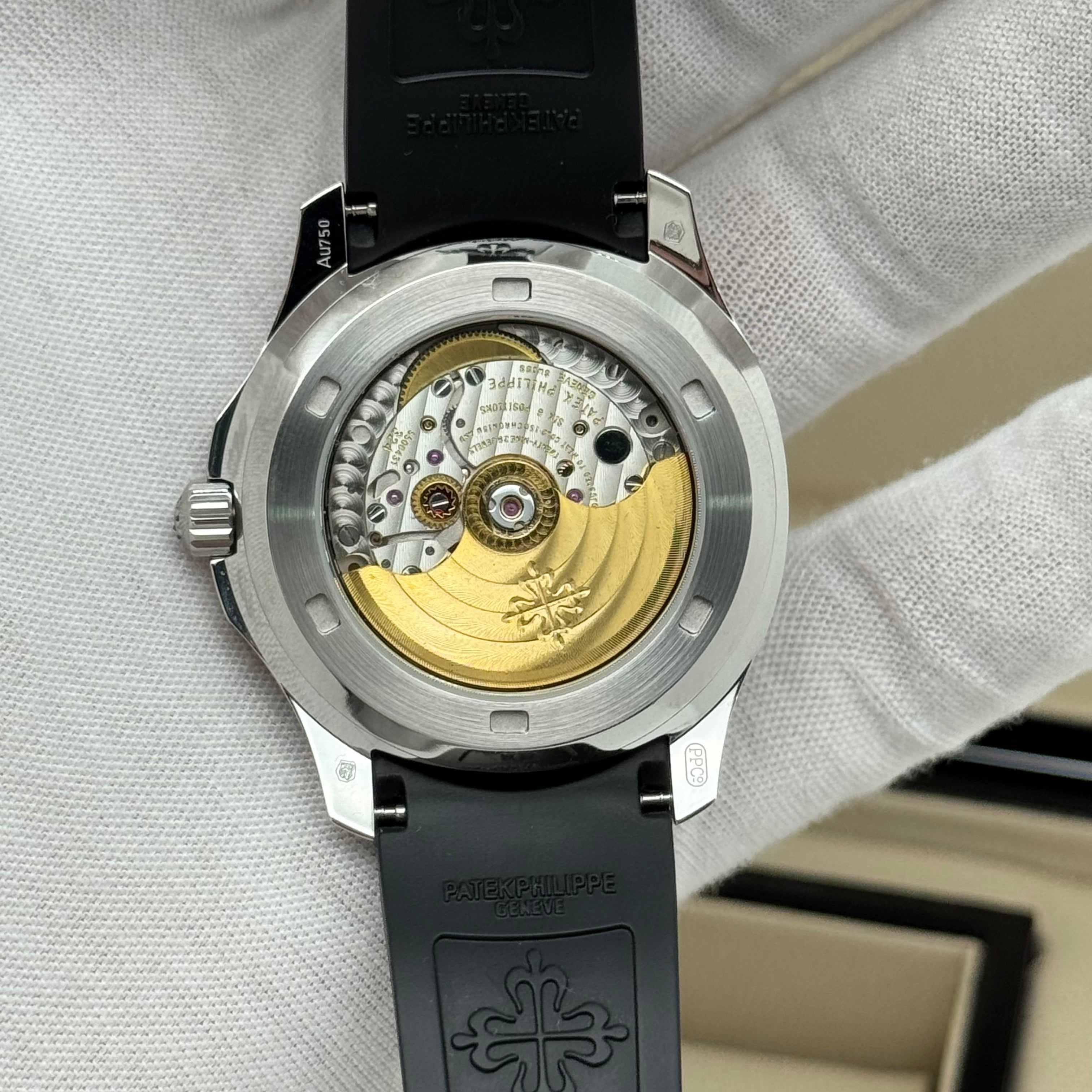 Patek Philippe Nautilus 5980 – Swiss Super Clone | Automatic Chronograph | Blue Dial