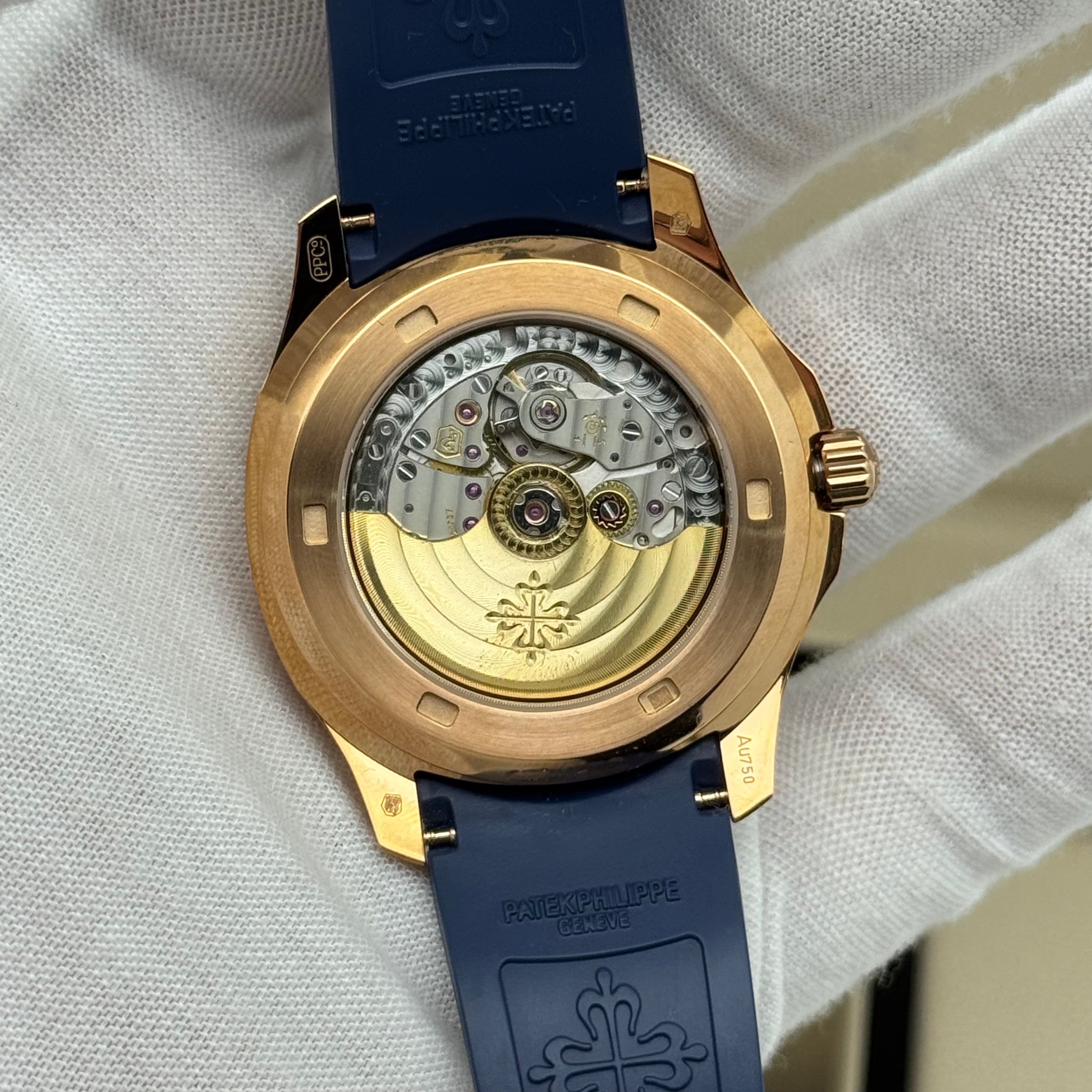 Patek Philippe Aquanaut 5164R Rose Gold – Blue Dial | Swiss Super Clone 1:1