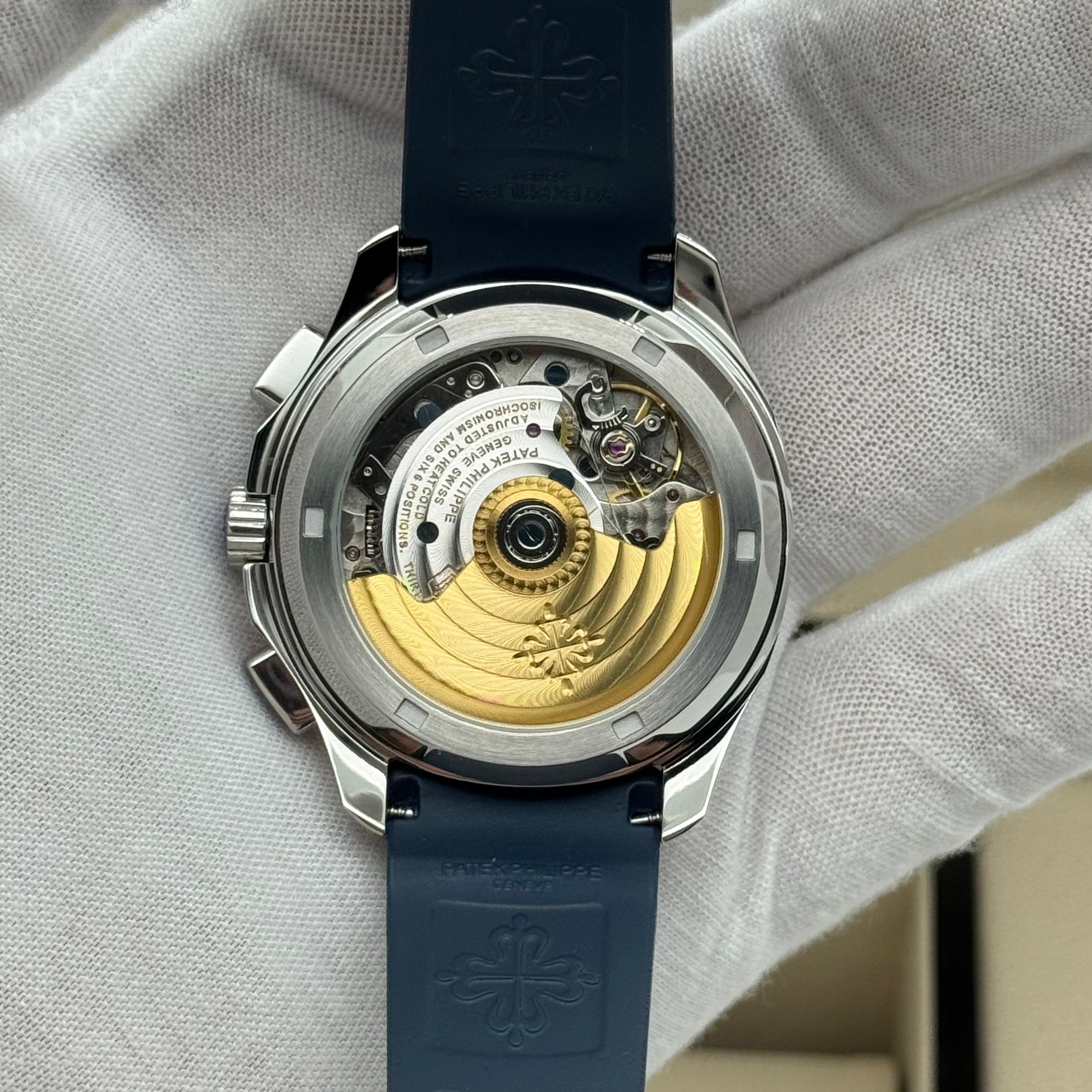 Patek Philippe Aquanaut Chronograph 5968A Blue – Swiss Super Clone (Automatic)