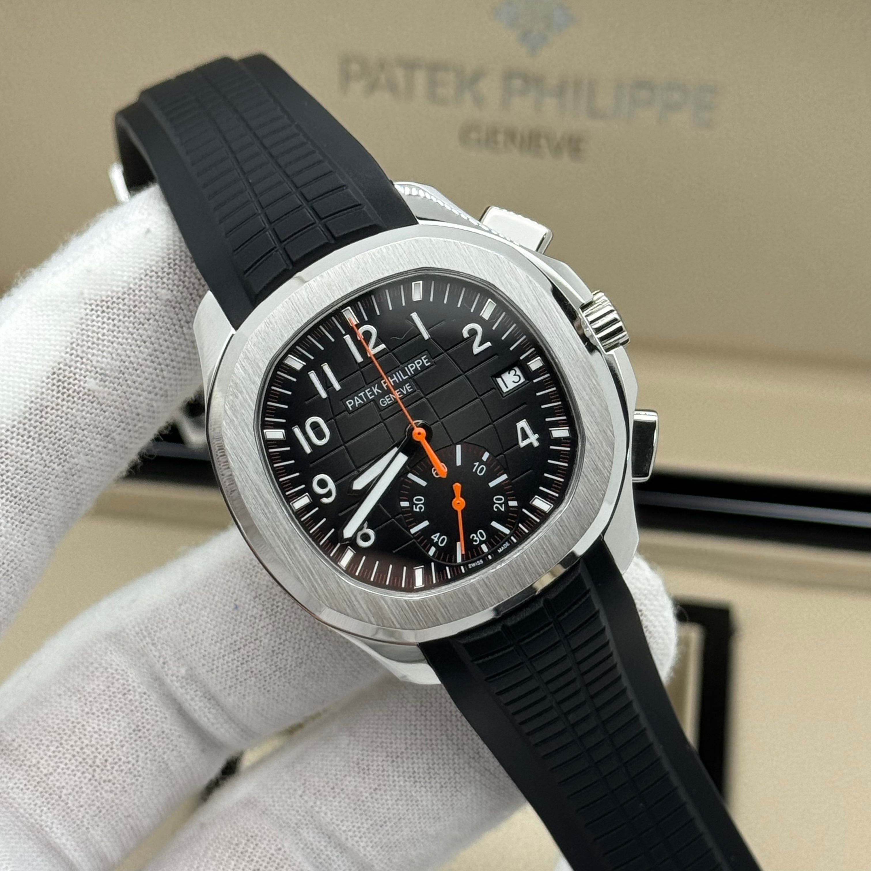 Patek Philippe Aquanaut Chronograph Blue Dial – Swiss Super Clone 1:1