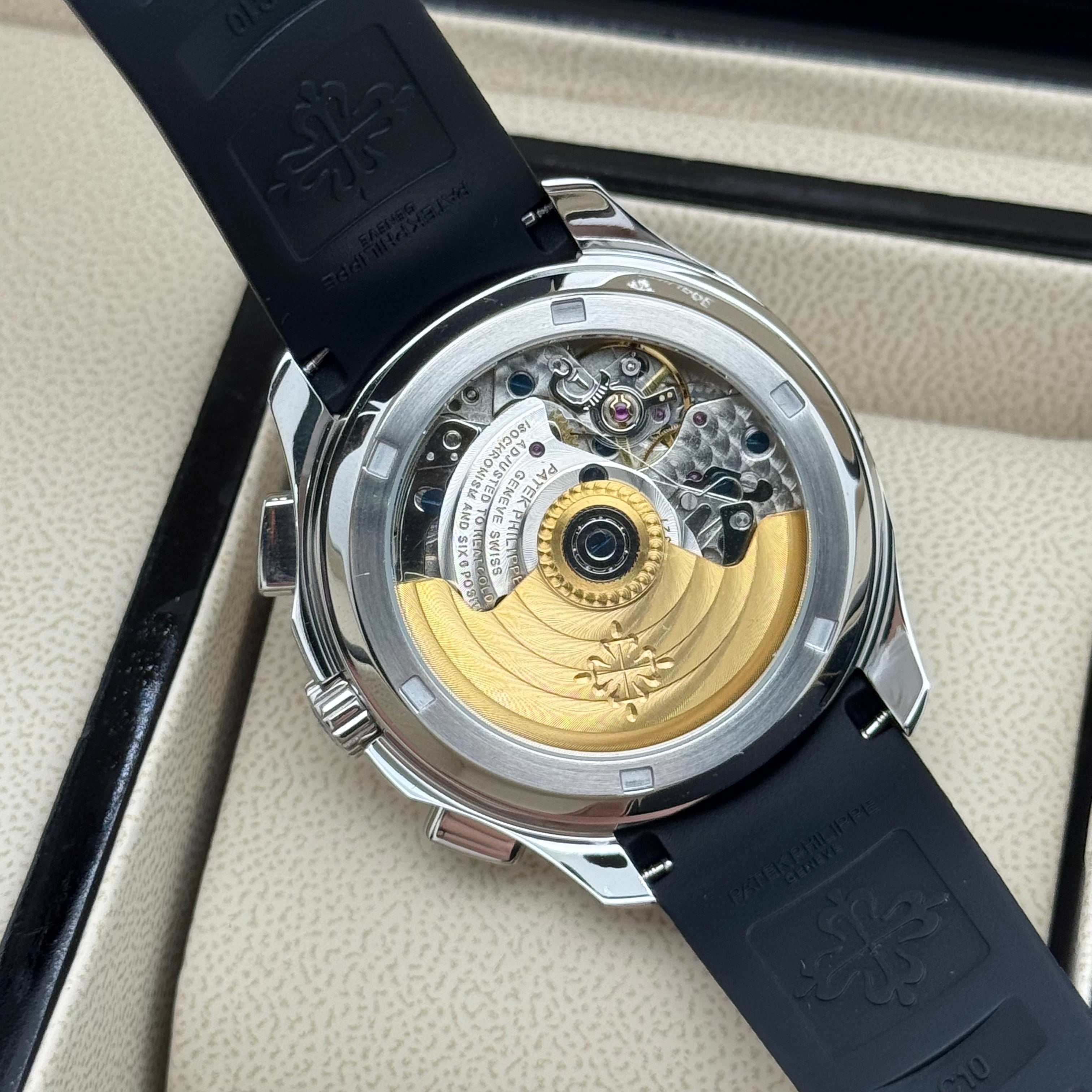 Patek Philippe Aquanaut Chronograph Blue Dial – Swiss Super Clone 1:1