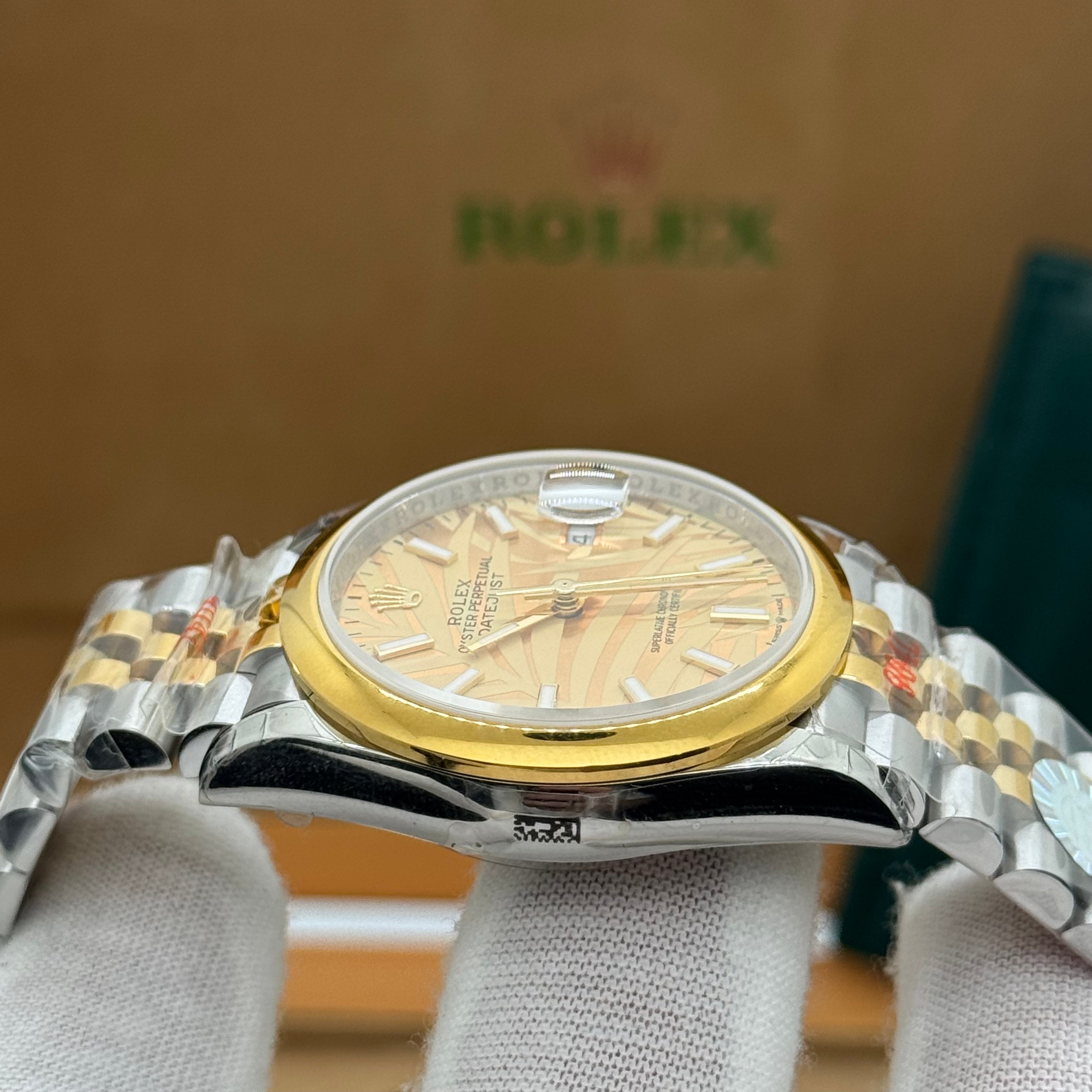 Rolex Oyster Perpetual Datejust 36 Two-Tone – Champagne Dial – Super Clone Edition