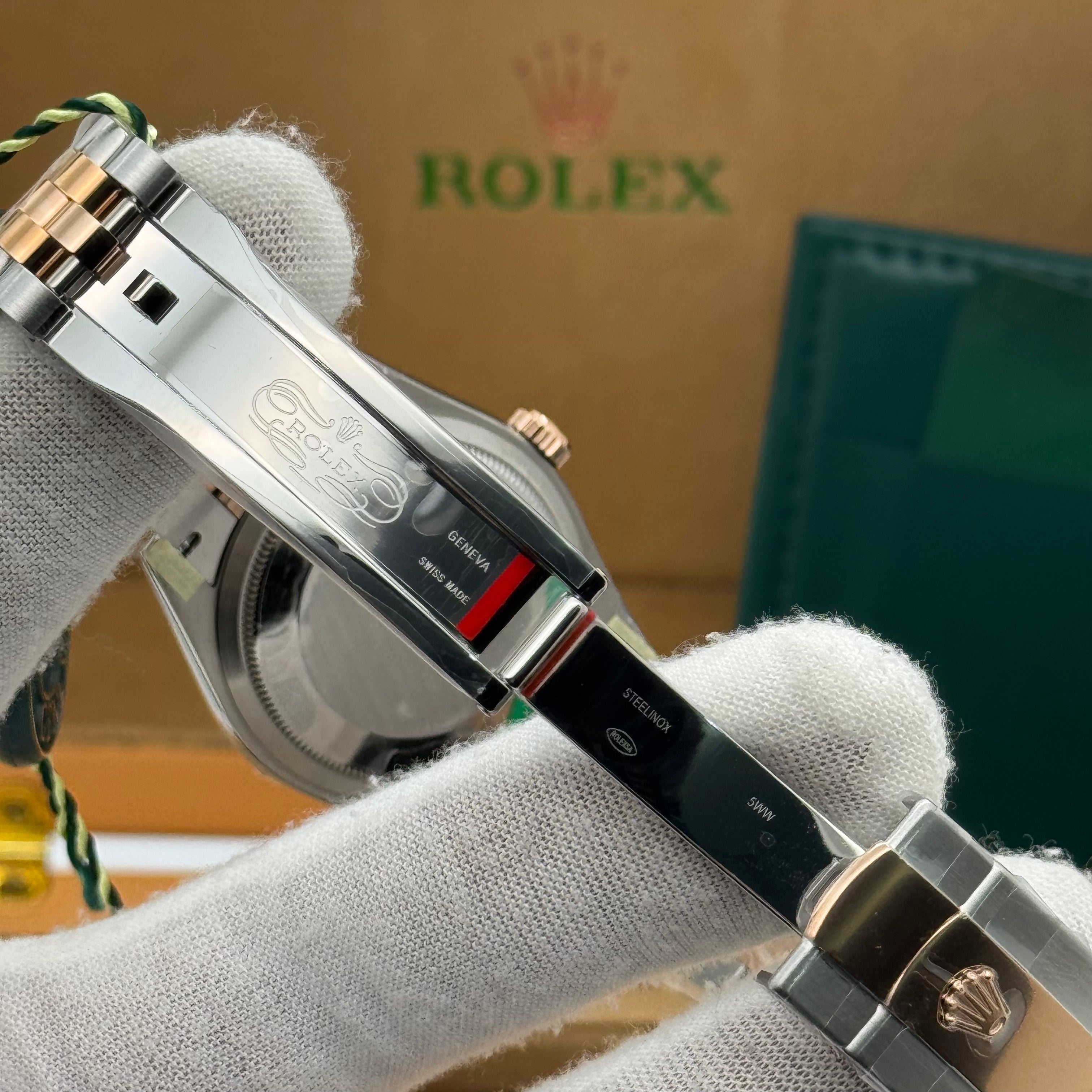 Rolex Datejust 36MM – Two-Tone Rose Gold & Steel / Chocolate Dial