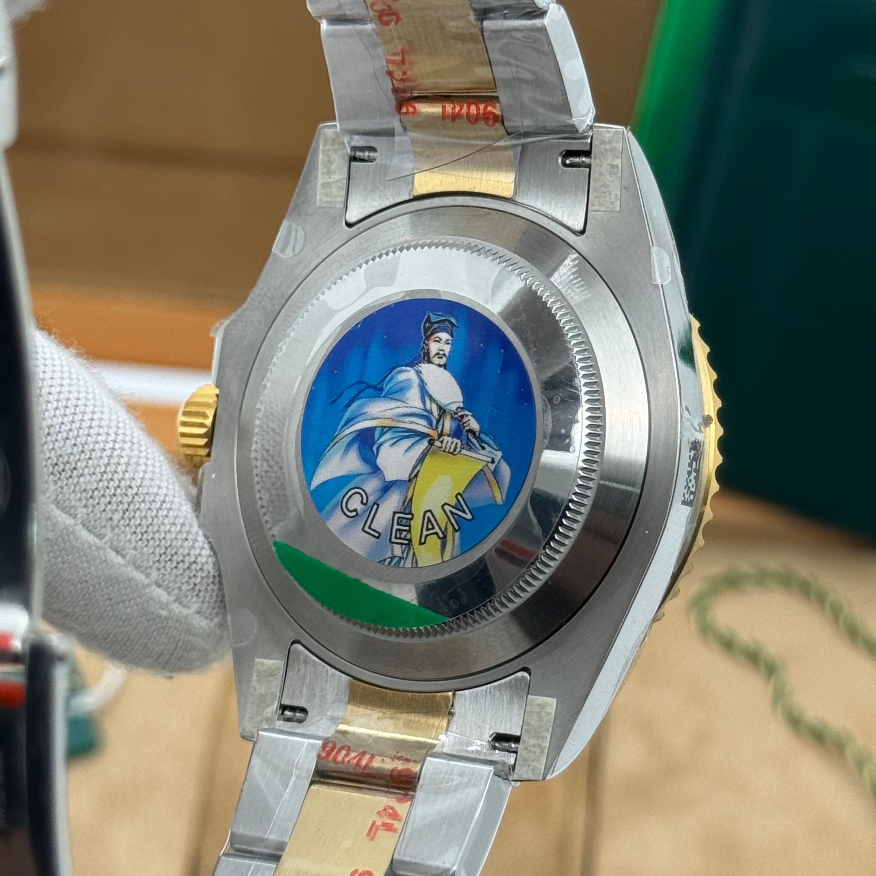 Rolex Submariner Dive Watch – Two-Tone Black Edition | Swiss Automatic - 6R8264V6