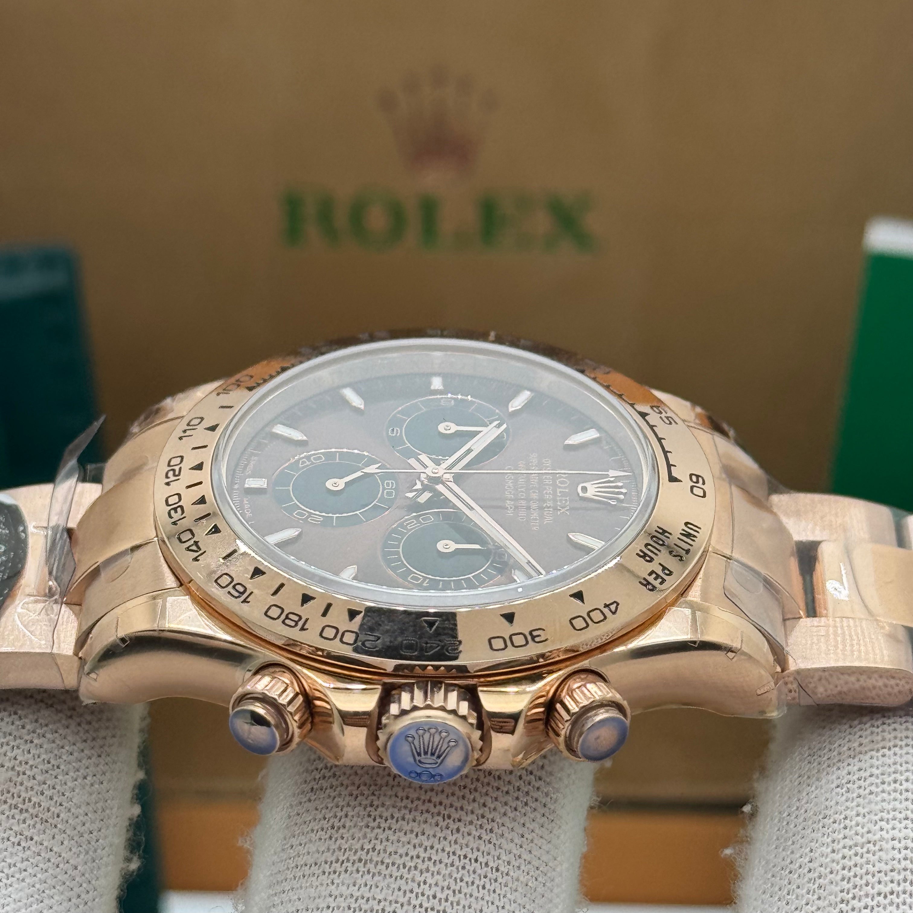 Rolex Daytona Luxury Chronograph Watch – Chocolate Dial – 2025 Edition - 7987LV66