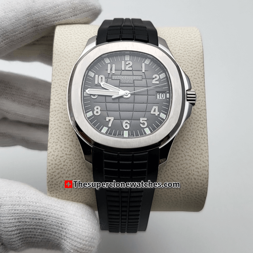 Patek Philippe Aquanaut Stainless Steel 5167A-001 Black Dial Exact 1:1 Super Clone 26-330 S C Swiss Movement Replica Watch