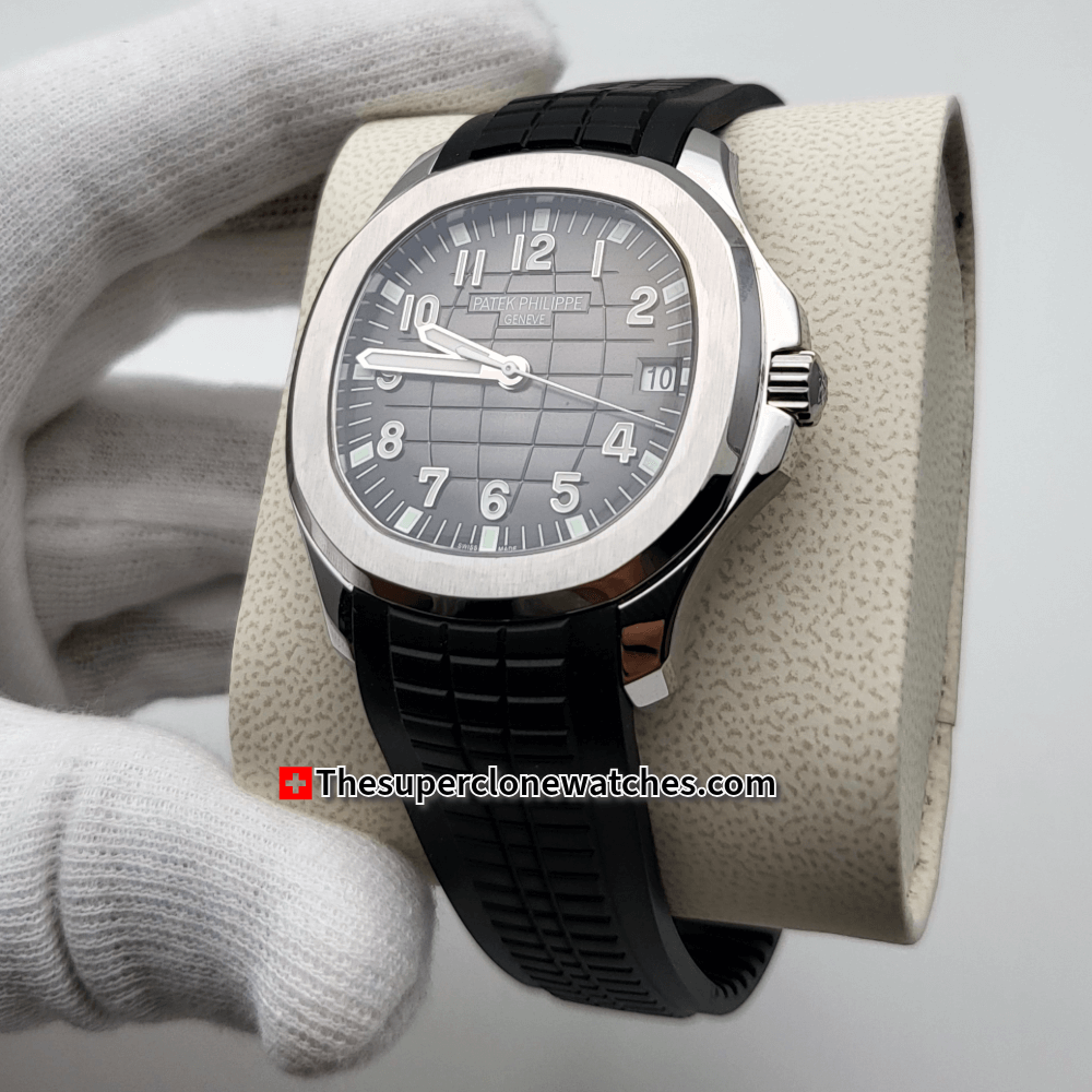 Patek Philippe Aquanaut Stainless Steel 5167A-001 Black Dial Exact 1:1 Super Clone 26-330 S C Swiss Movement Replica Watch