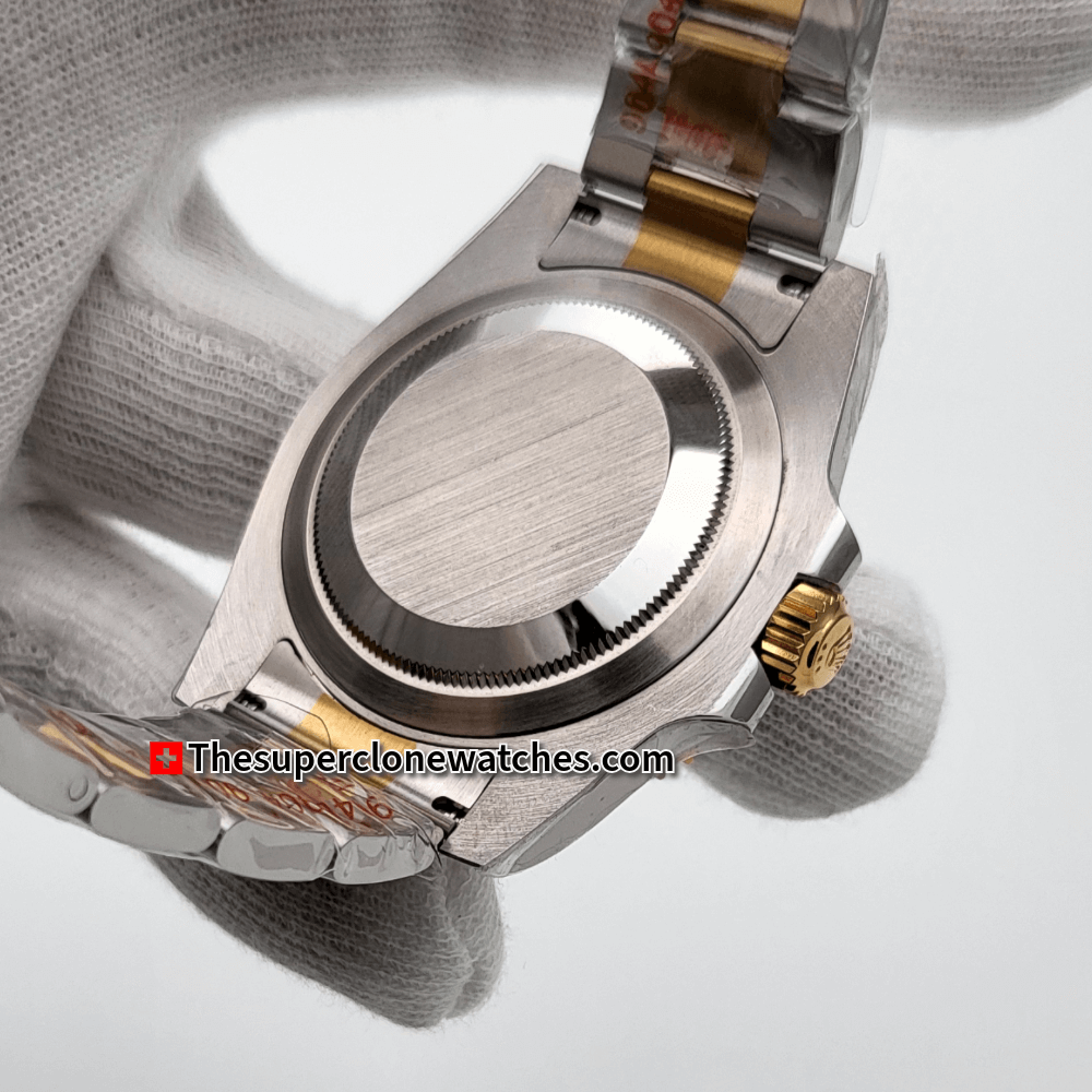 Rolex Submariner Date 2-Tone Black Dial Exact 1:1 Super Clone 3235 Swiss Movement Replica Watch Ref-126613LN