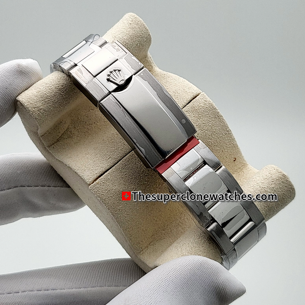 Rolex GMT Master II White Gold Midnight Blue Dial Exact 1:1 Super Clone 3285 Swiss Movement Replica Watch Ref-126719BLRO