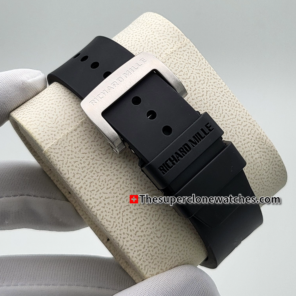 Richard Mille RM 011 Titanium Flyback Chronograph Exact 1:1 Super Clone RM 11-03 Swiss Movement Replica Watch