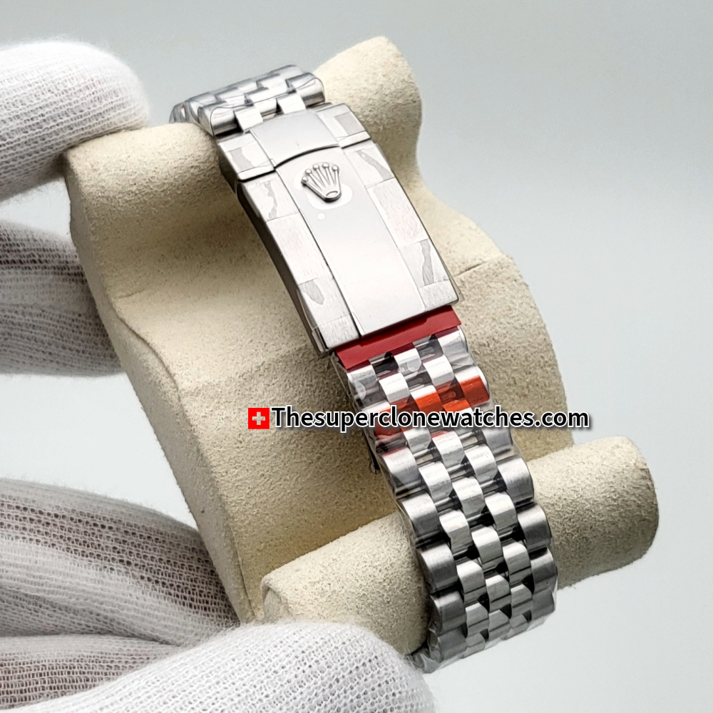 Rolex Datejust Wimbledon Exact 1:1 Super Clone 3235 Swiss Movement Replica Watch Ref-126334