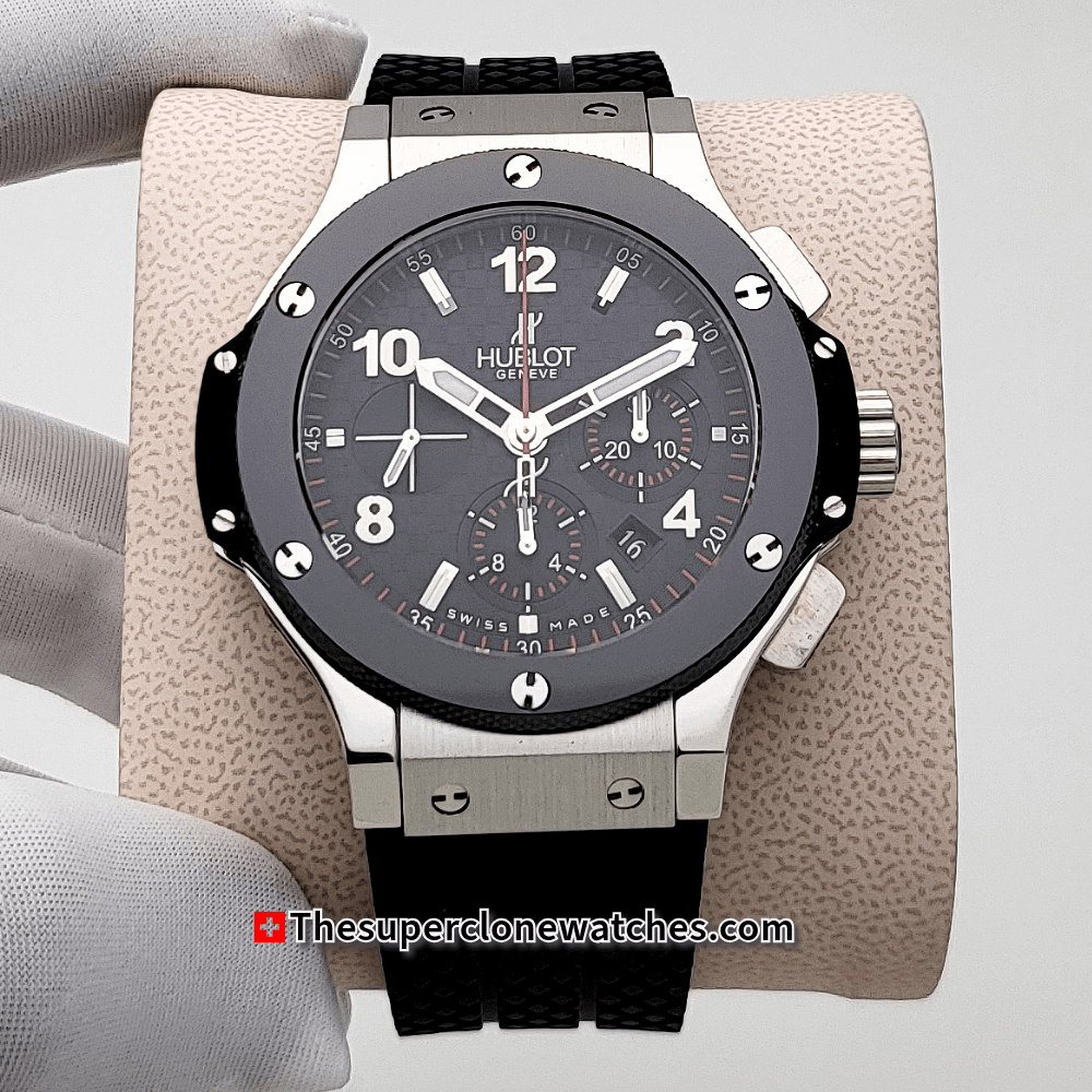 Hublot Big Bang Original Steel Ceramic Exact 1:1 Super Clone HUB4100 Swiss Movement Replica Watch