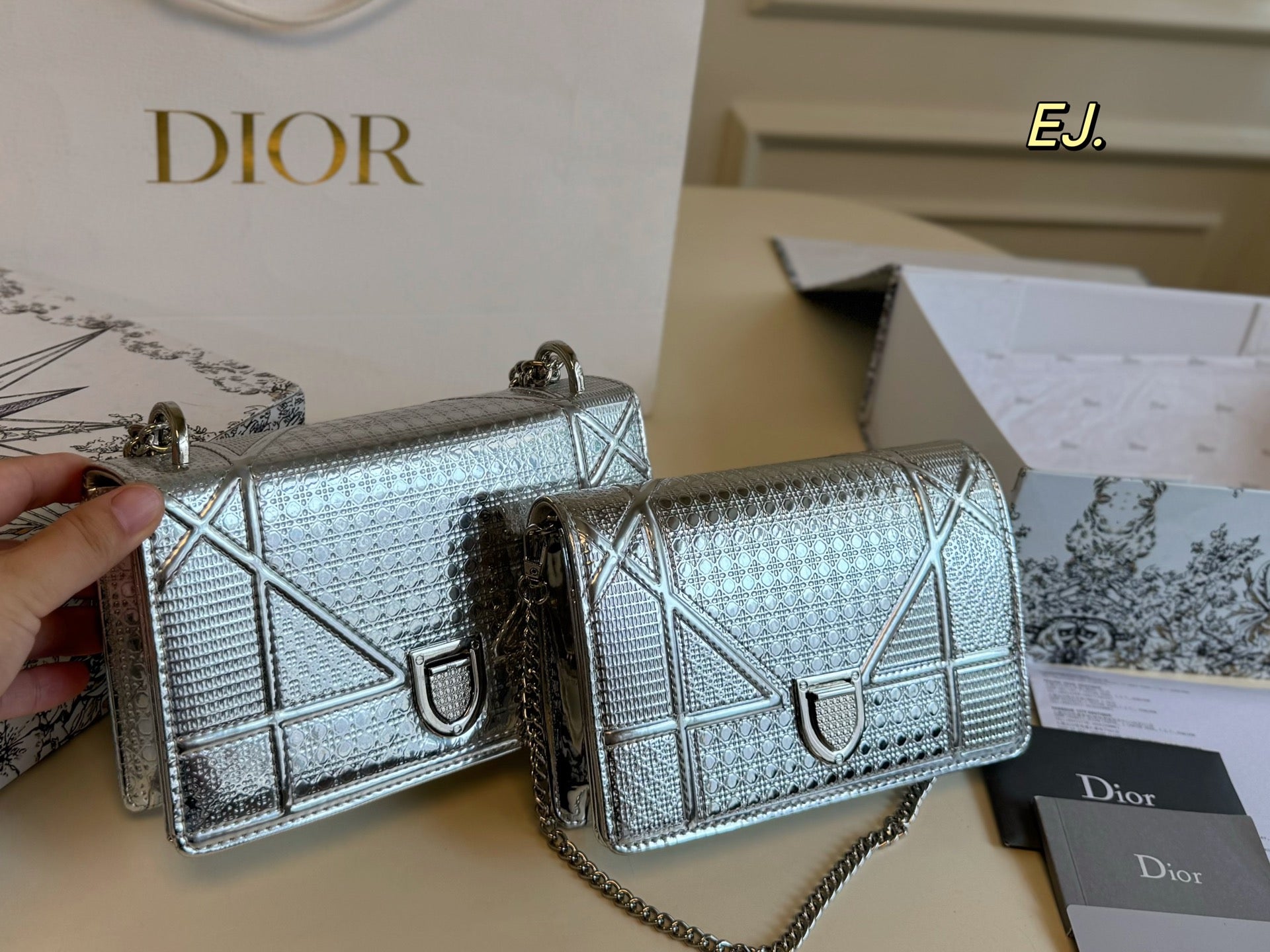 Dior AWA Shield Chain Bag