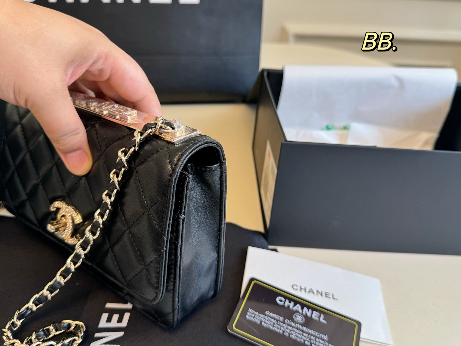 Chanel Diamond-encrusted WOC Chain Bag