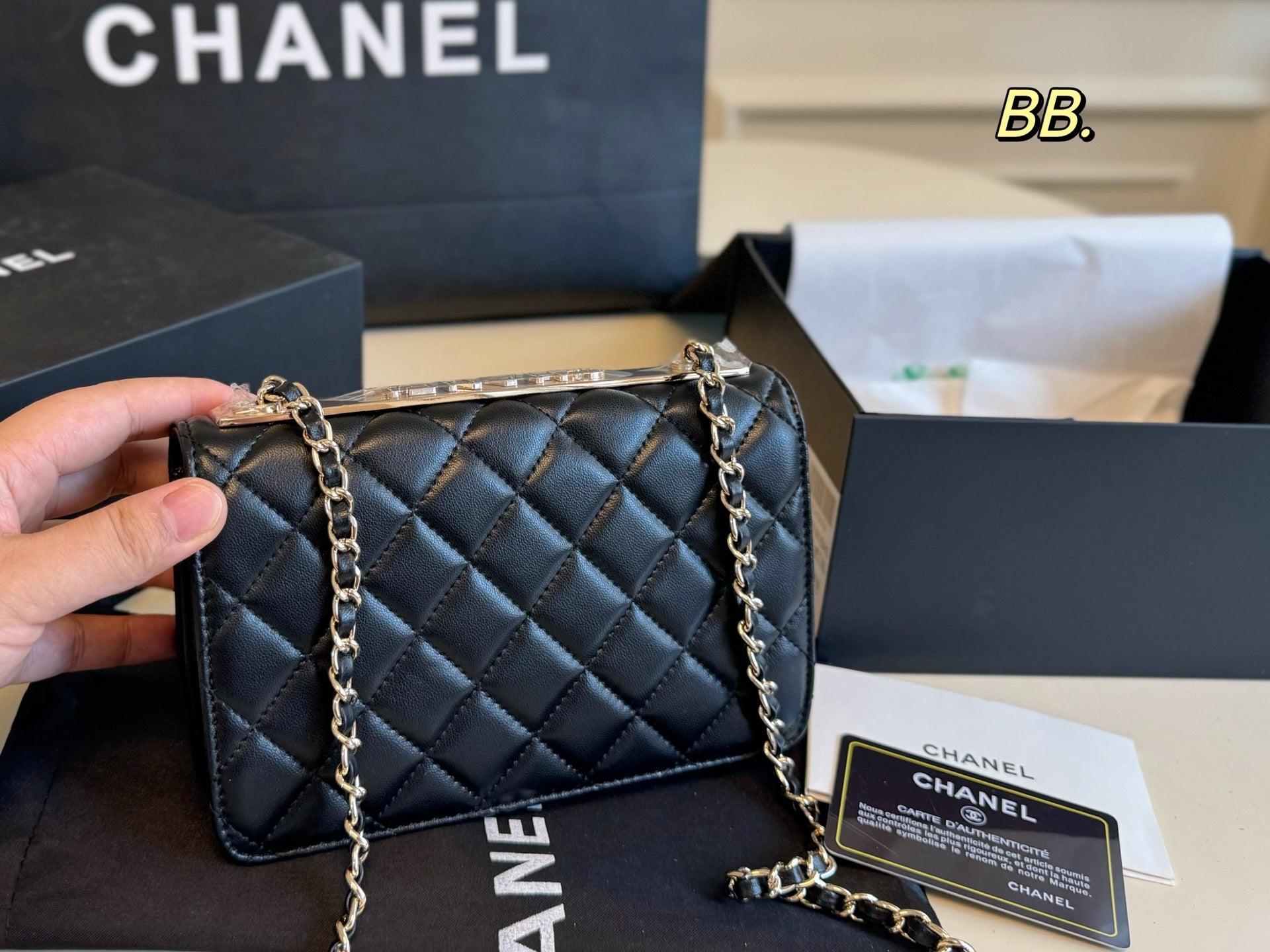Chanel Diamond-encrusted WOC Chain Bag