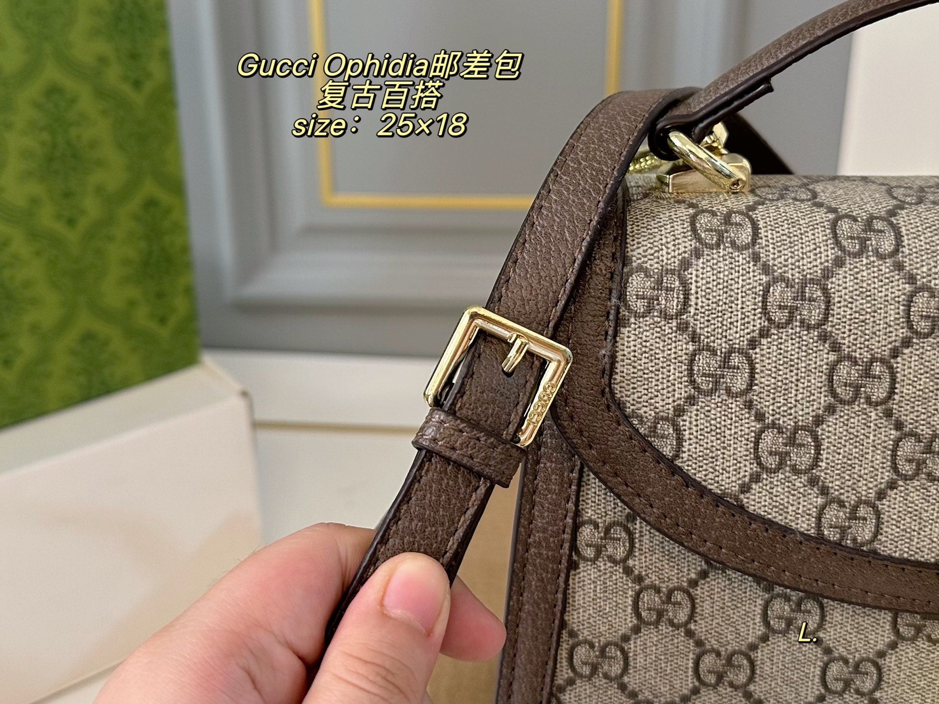 Gucci Ophidia Handheld Messenger Bag