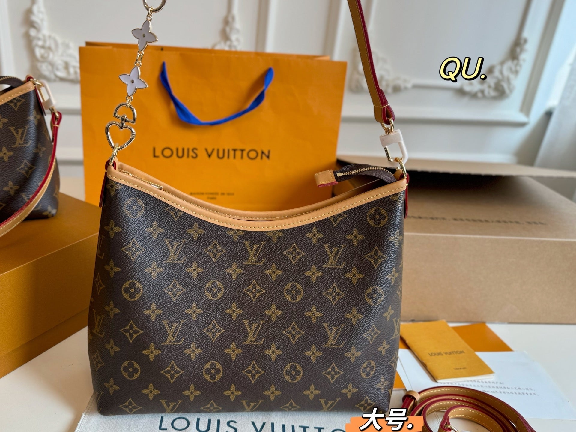 LV 25fw Monogram Hobo Bag