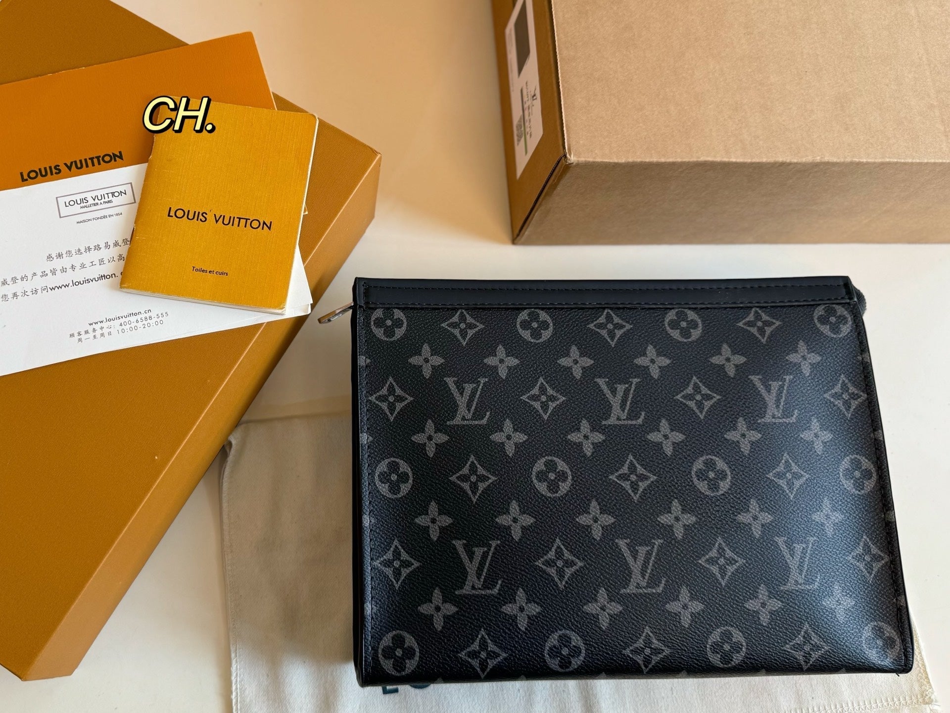 LV Men's Handbag