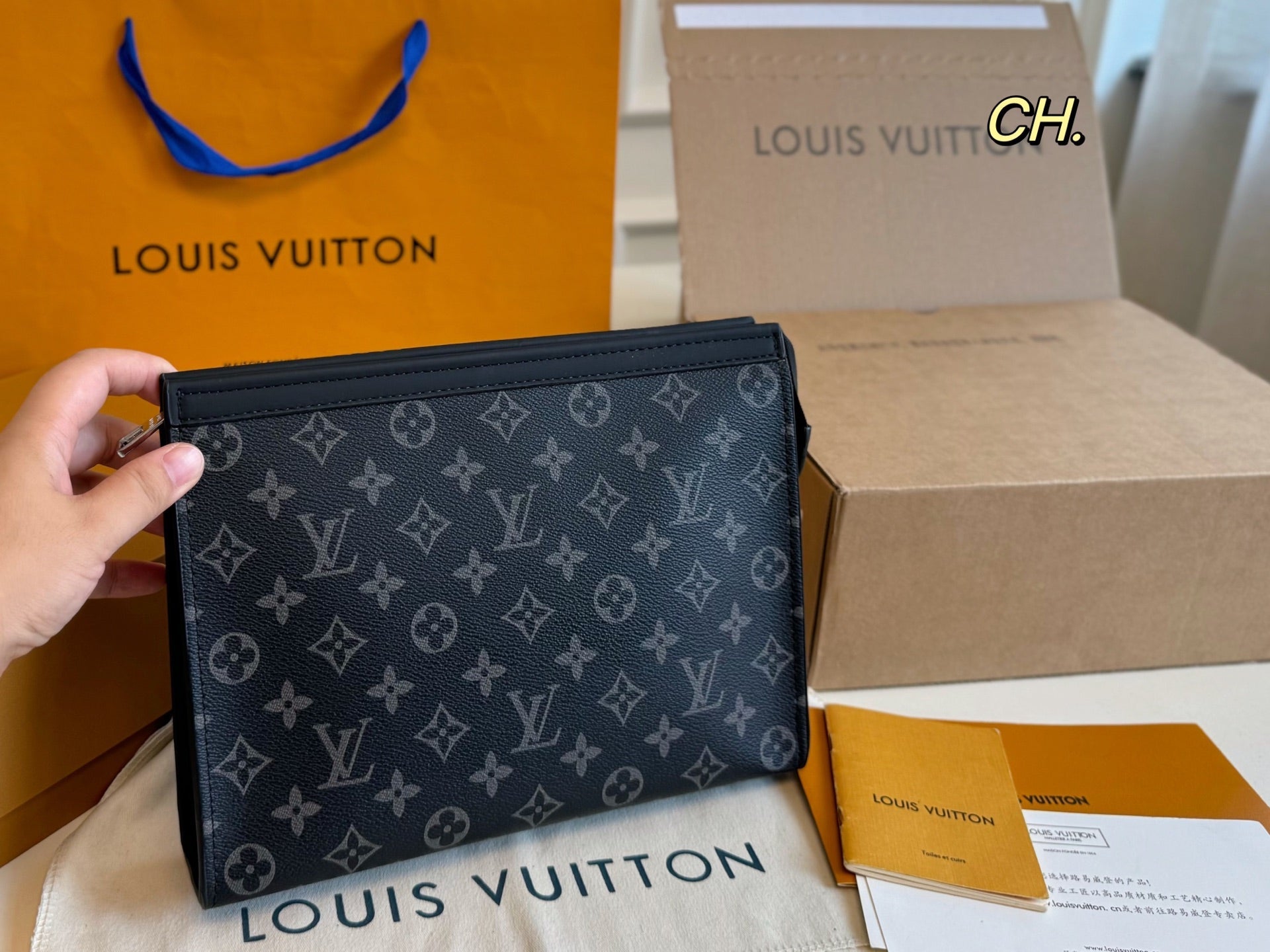 LV Men's Handbag