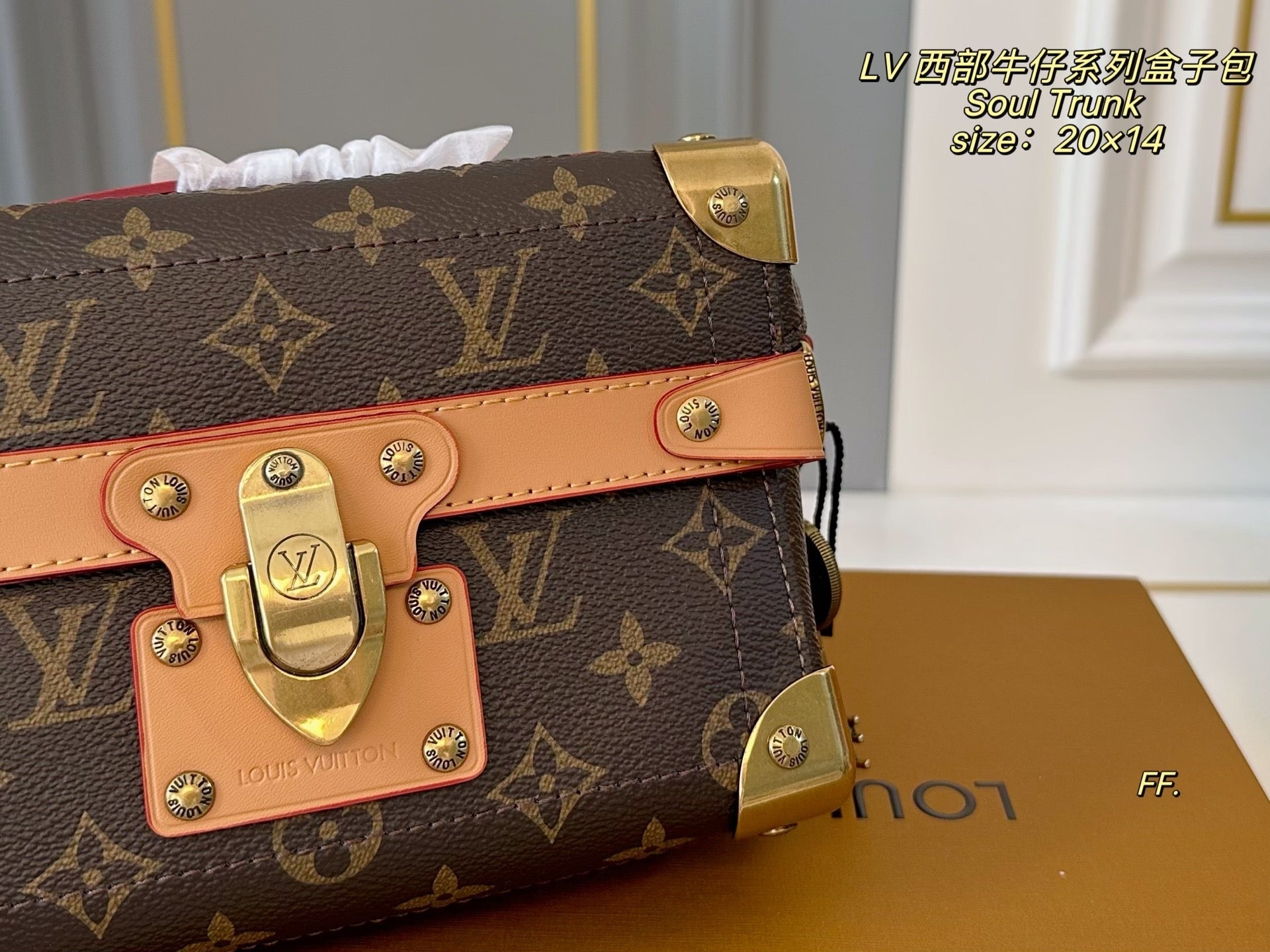 LV Western Cowboy Collection SOUL TRUNK Handbag & Crossbody Bag