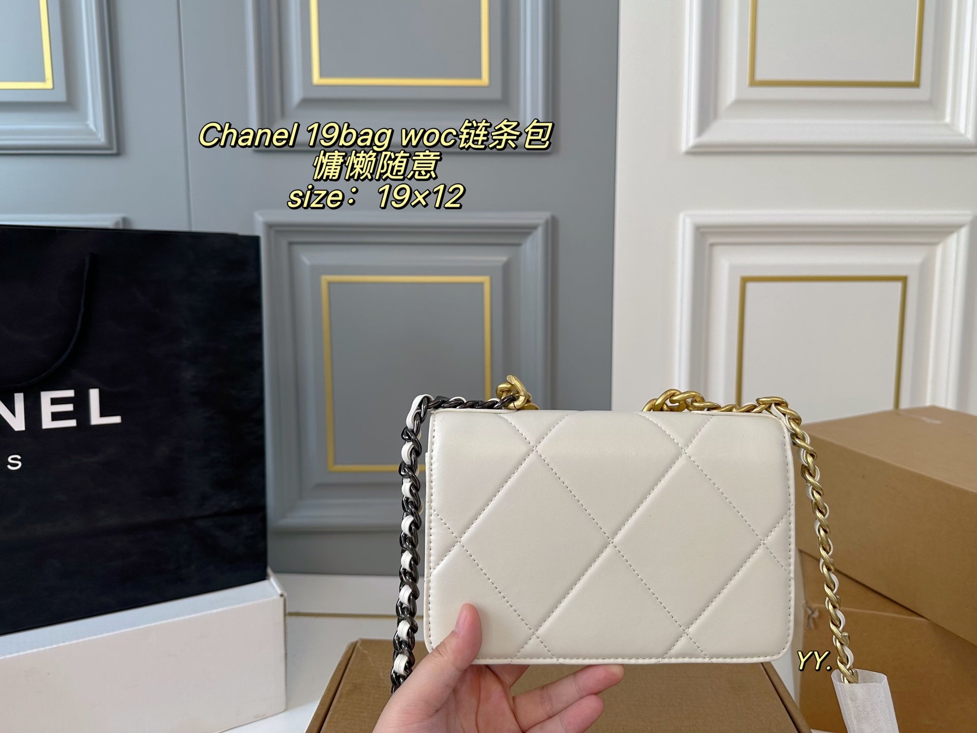 CHANEL 19 woc Chain Bag