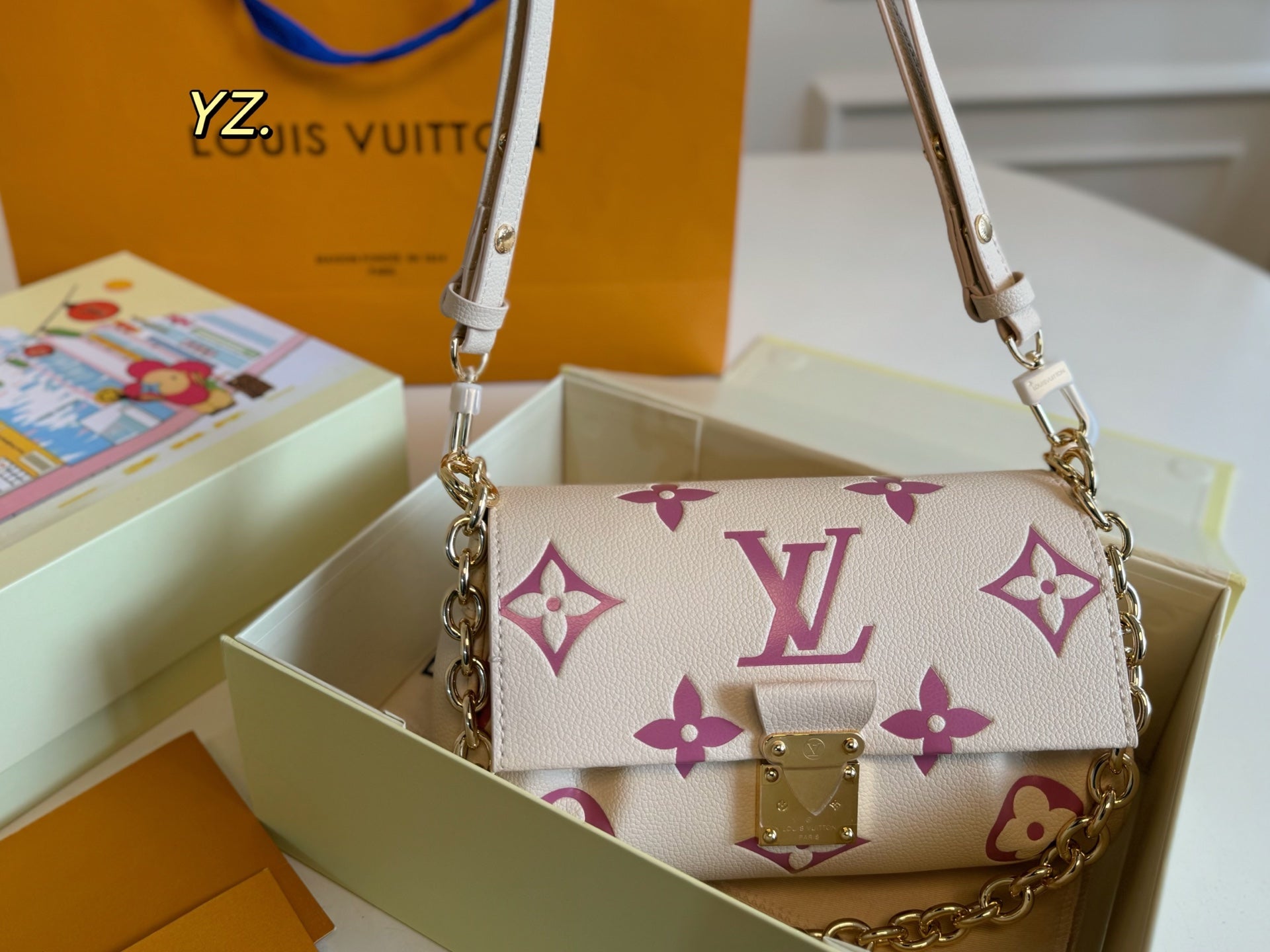 LV Embossed Favorite Cloud Bag