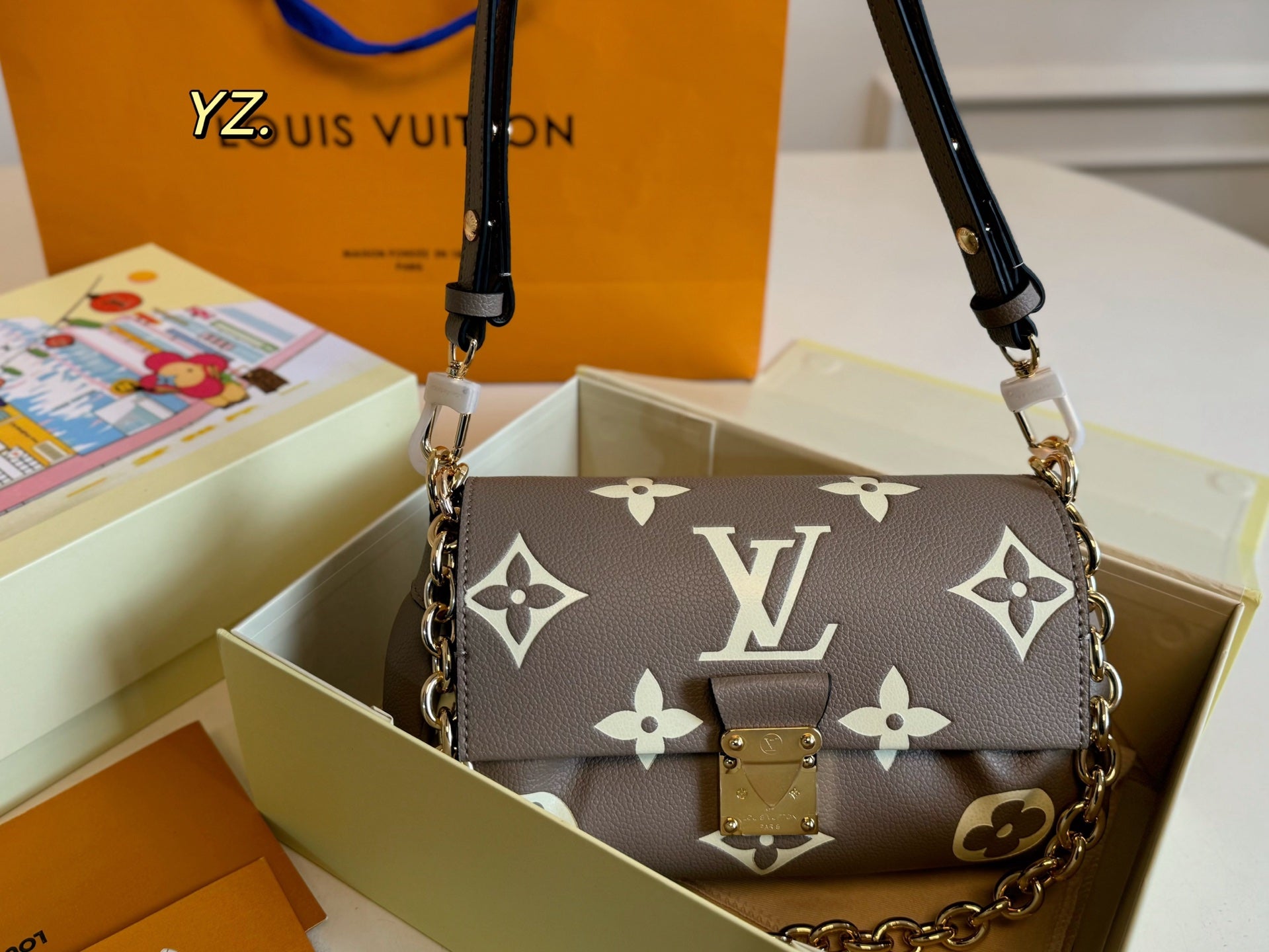 LV Embossed Favorite Cloud Bag