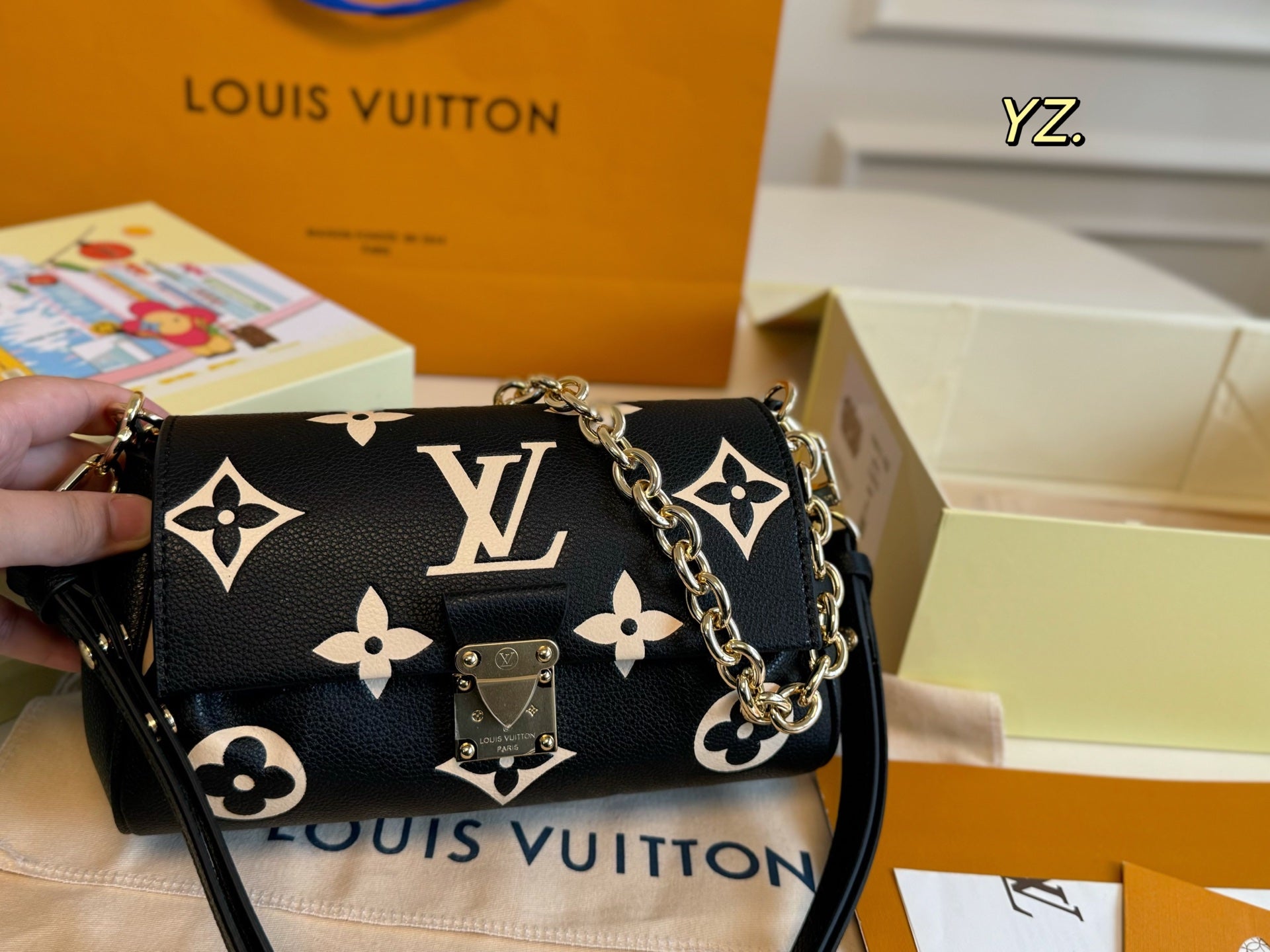 LV Embossed Favorite Cloud Bag