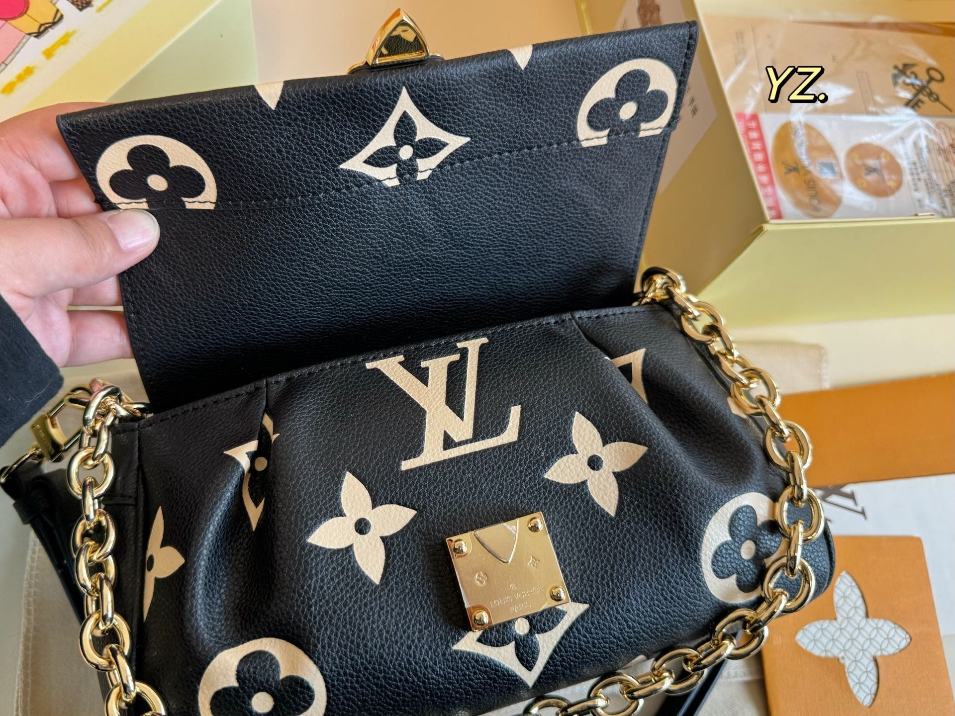 LV Embossed Favorite Cloud Bag