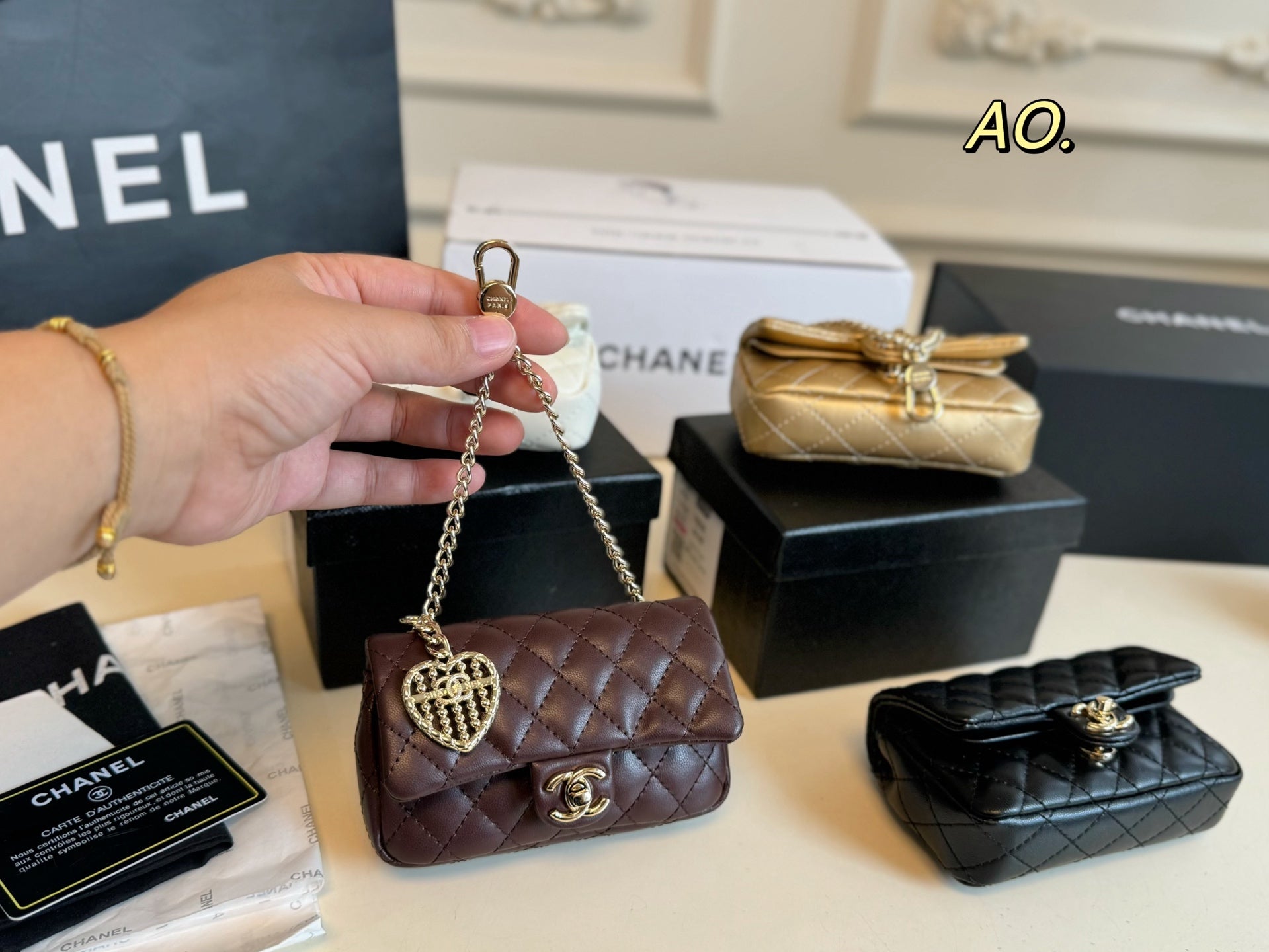 CHANEL Chain Bag Pendant