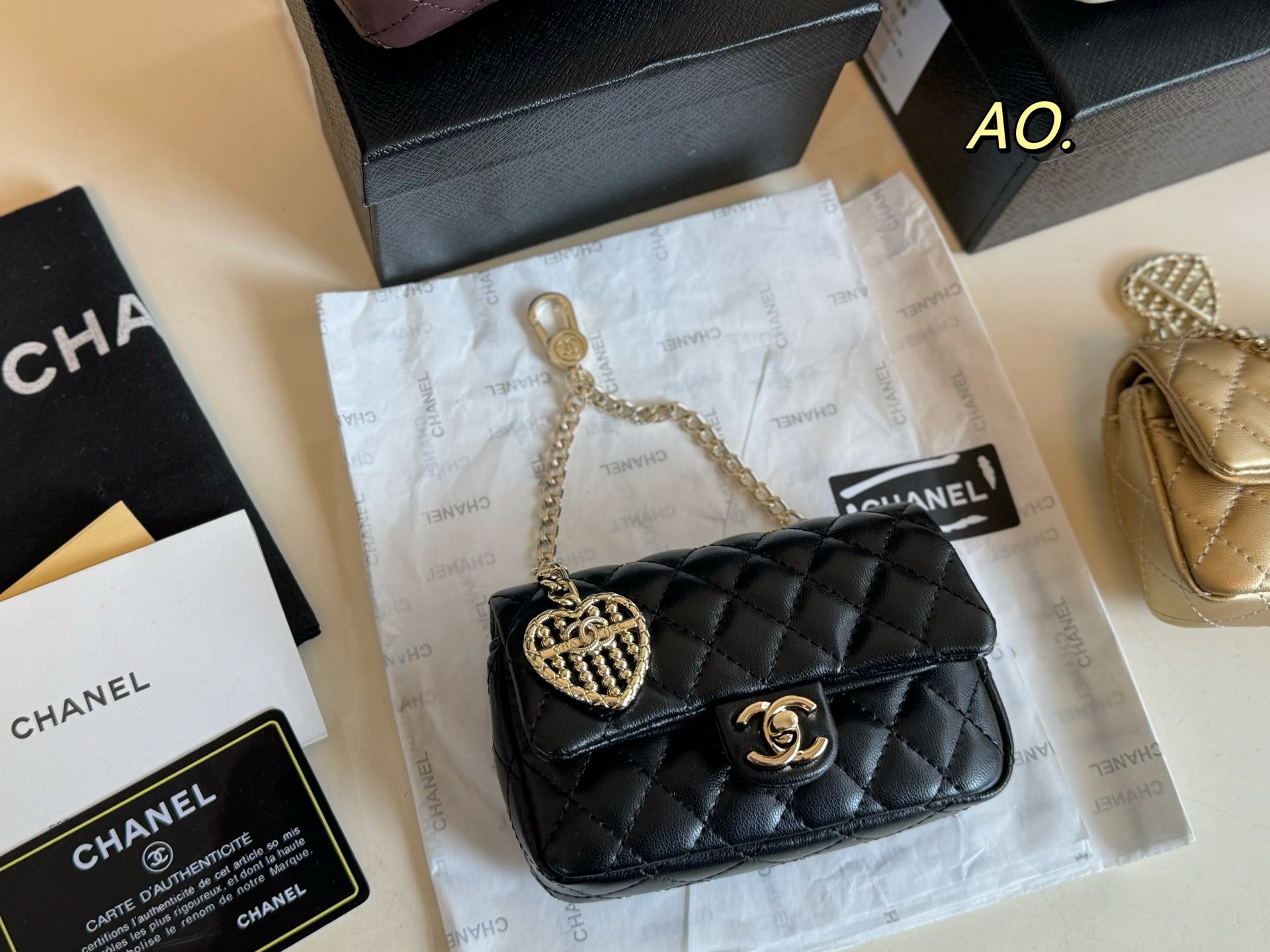CHANEL Chain Bag Pendant