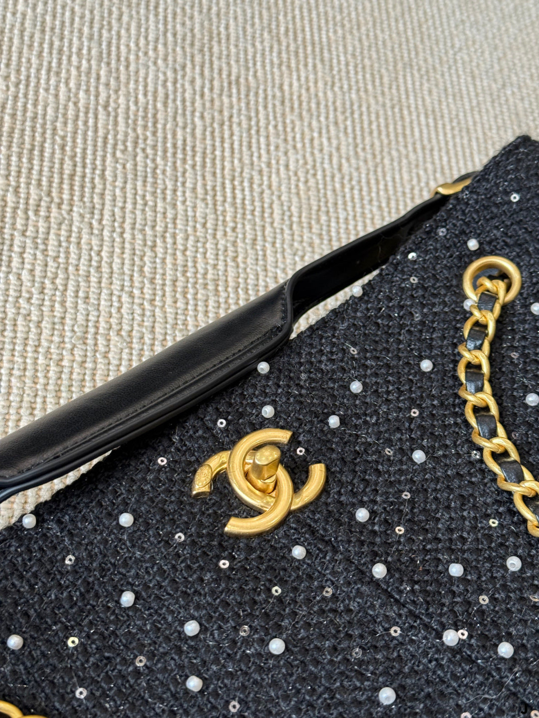 Chanel Pearl Wave Tote Bag