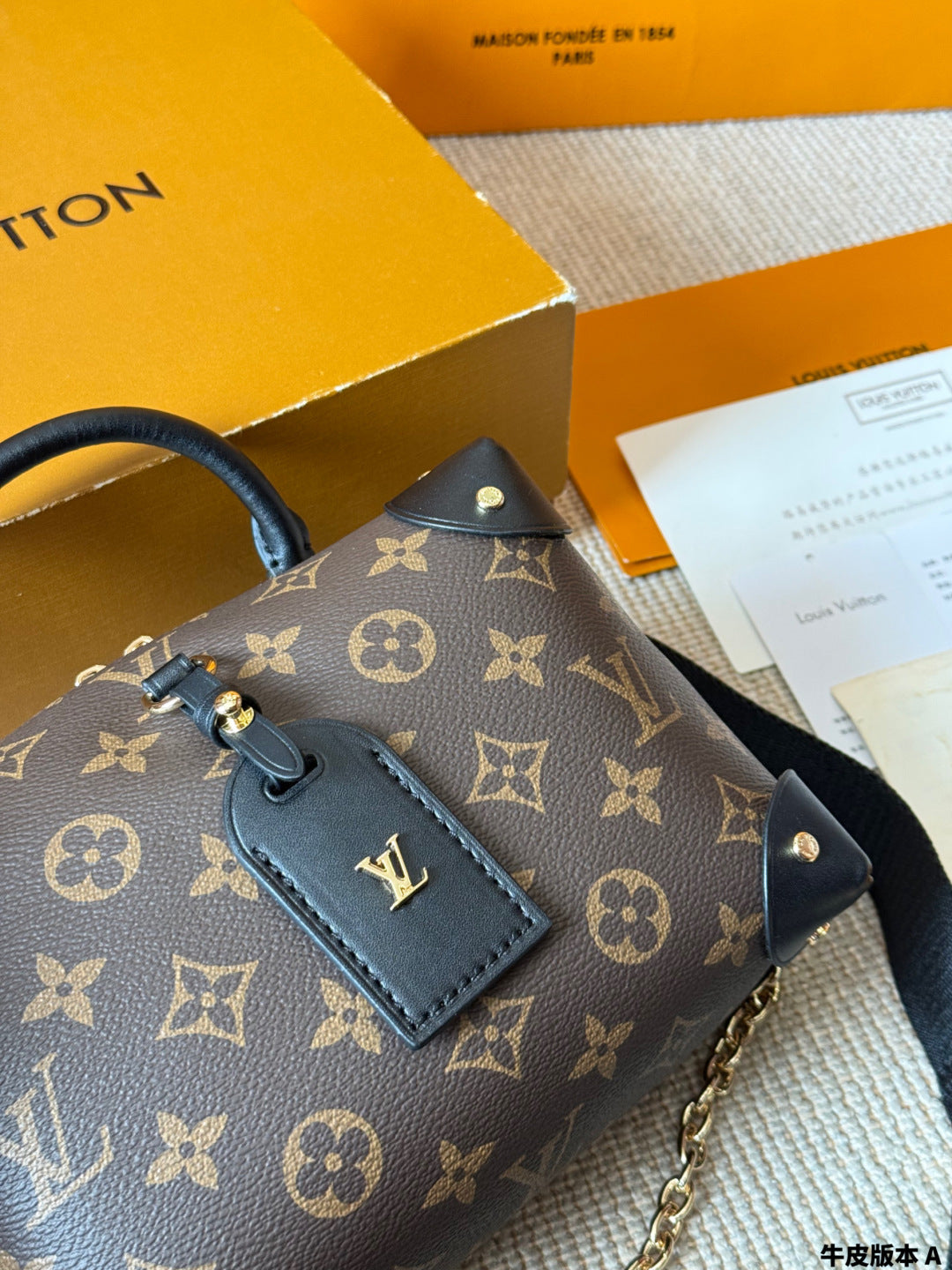 LV Petite Malle Souple Soft Box Bag