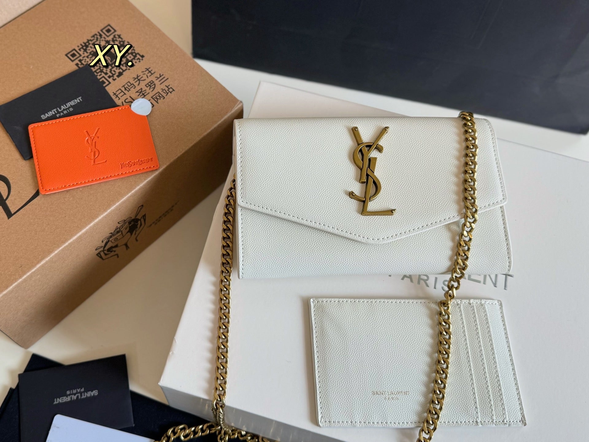 YSL mini Envelope bag