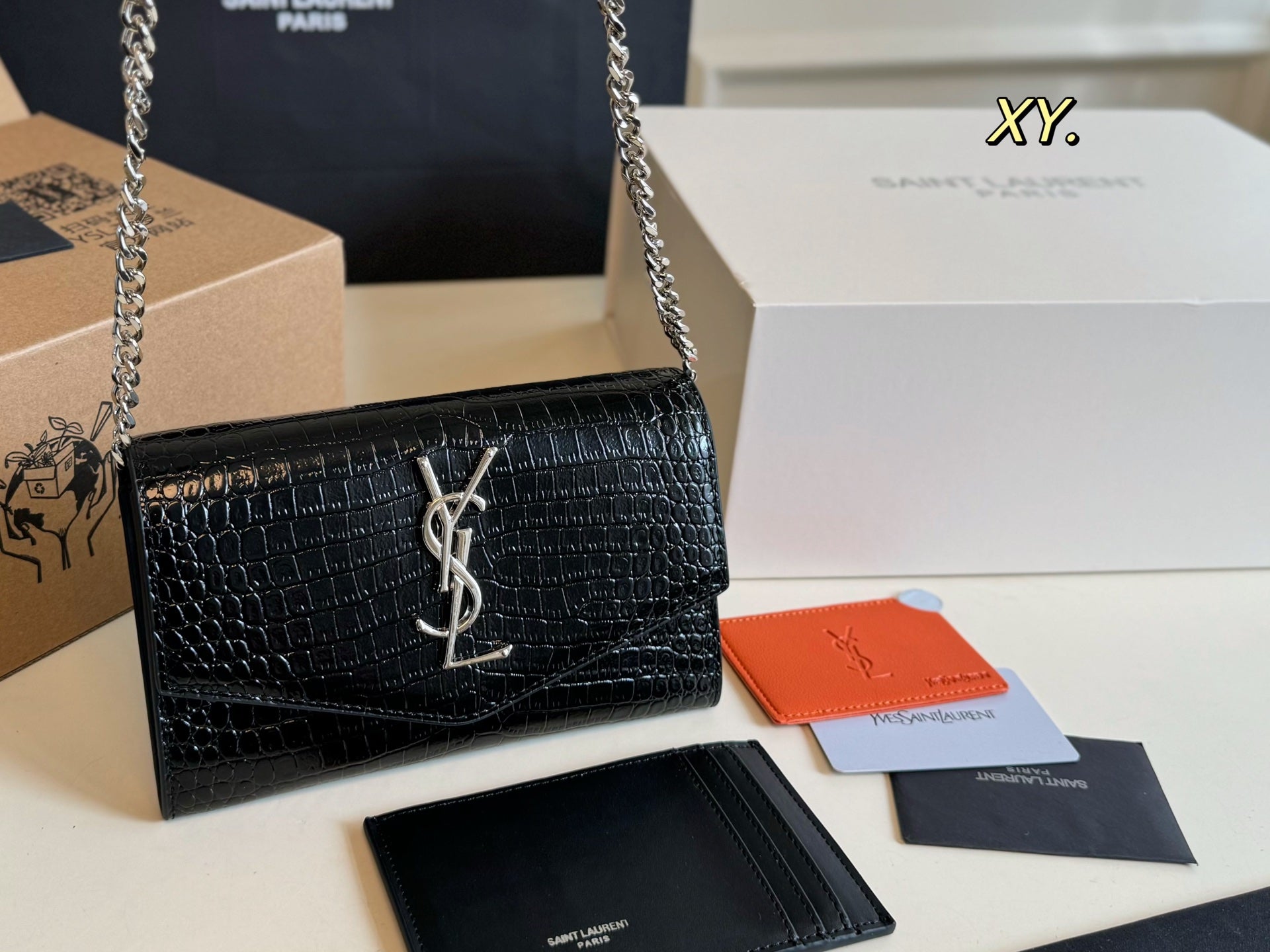 YSL mini Envelope bag