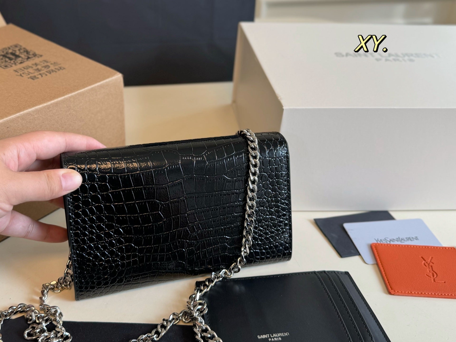 YSL mini Envelope bag