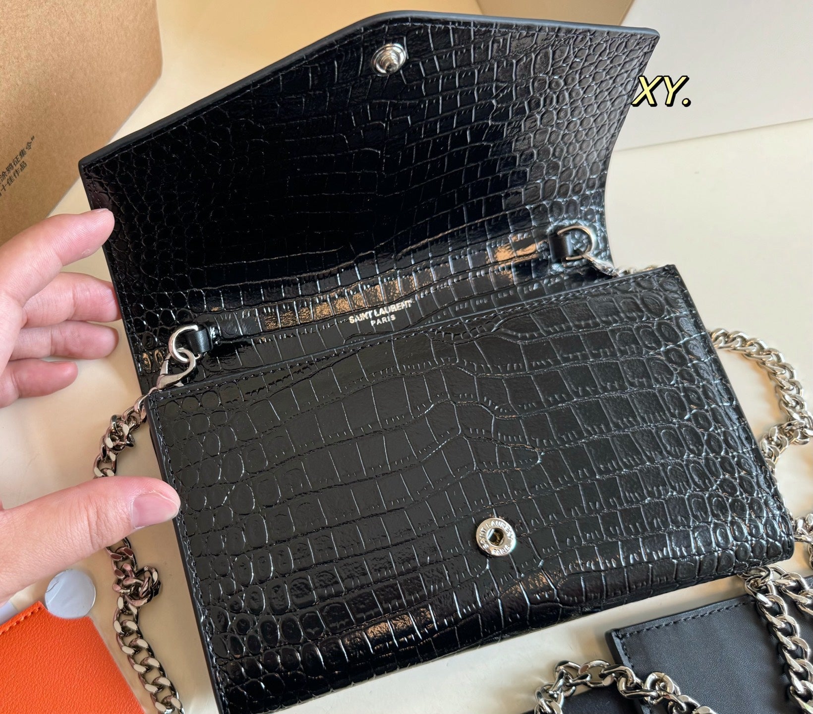 YSL mini Envelope bag