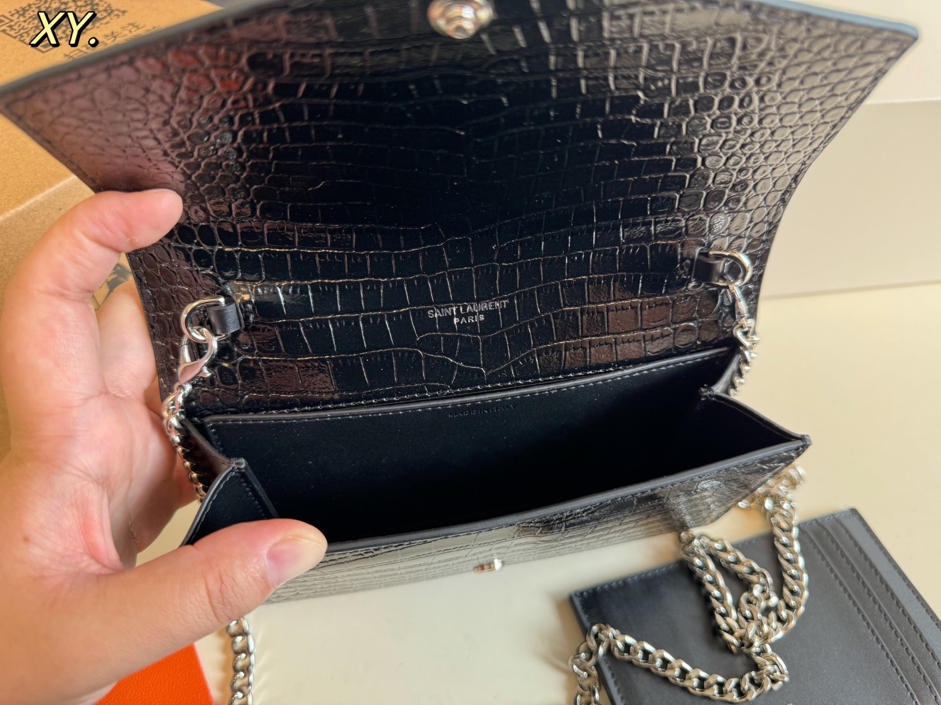 YSL mini Envelope bag