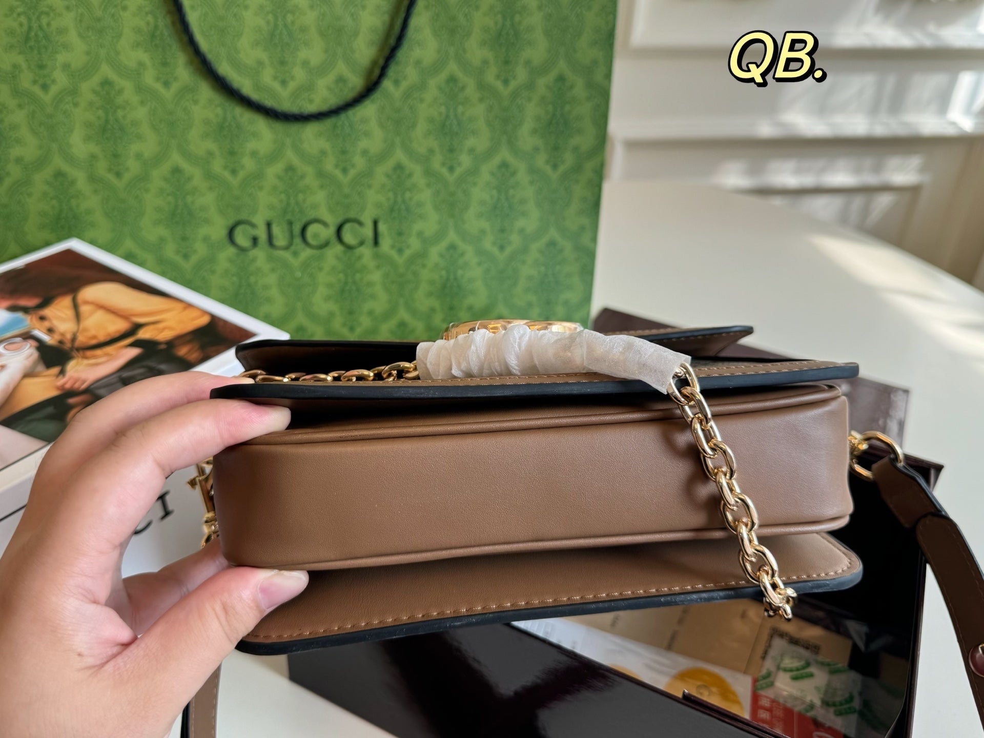GUCCI Go Series ChainFlap Bag