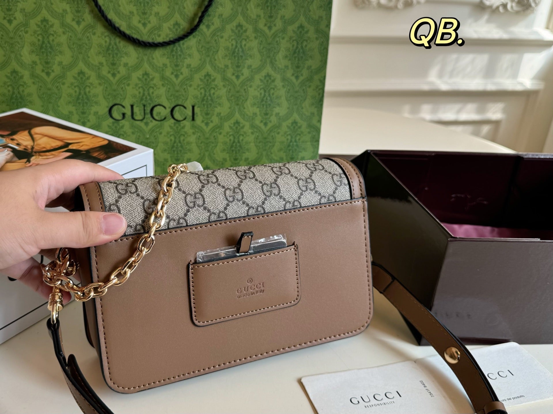 GUCCI Go Series ChainFlap Bag